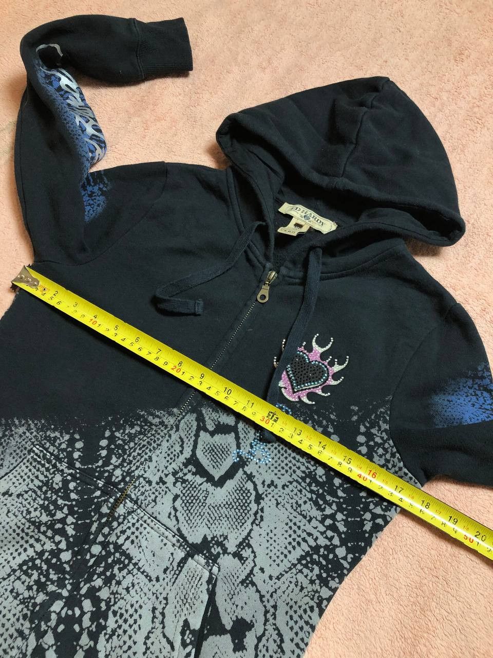 Ed Hardy Ed Hardy Vintage Y2K Love Kills Slowly Skull ZIP UP HOODIE Size S / US 4 / IT 40 - 13 Thumbnail
