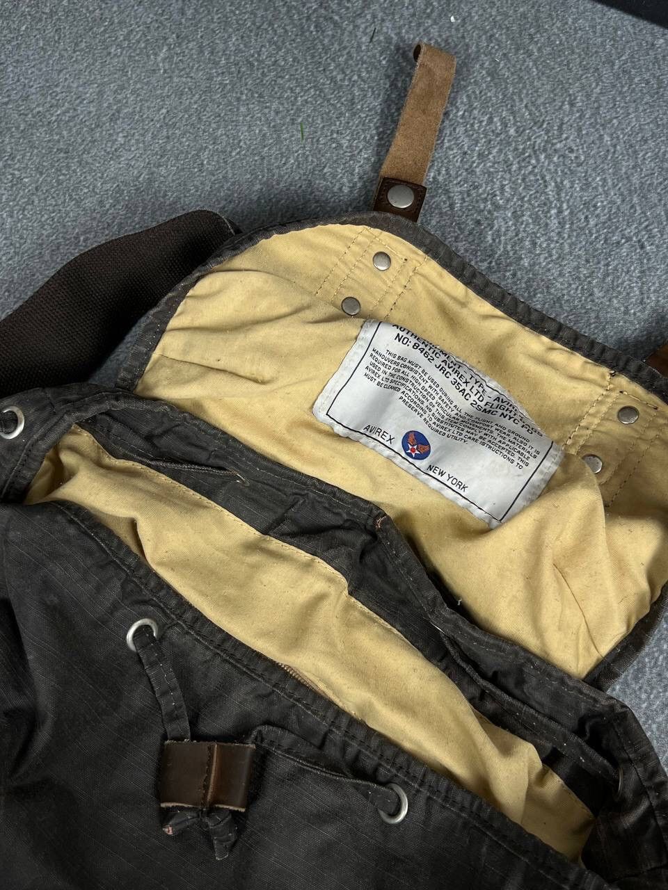 Avirex Vintage AVIREX USA military backpack Size ONE SIZE - 6 Thumbnail