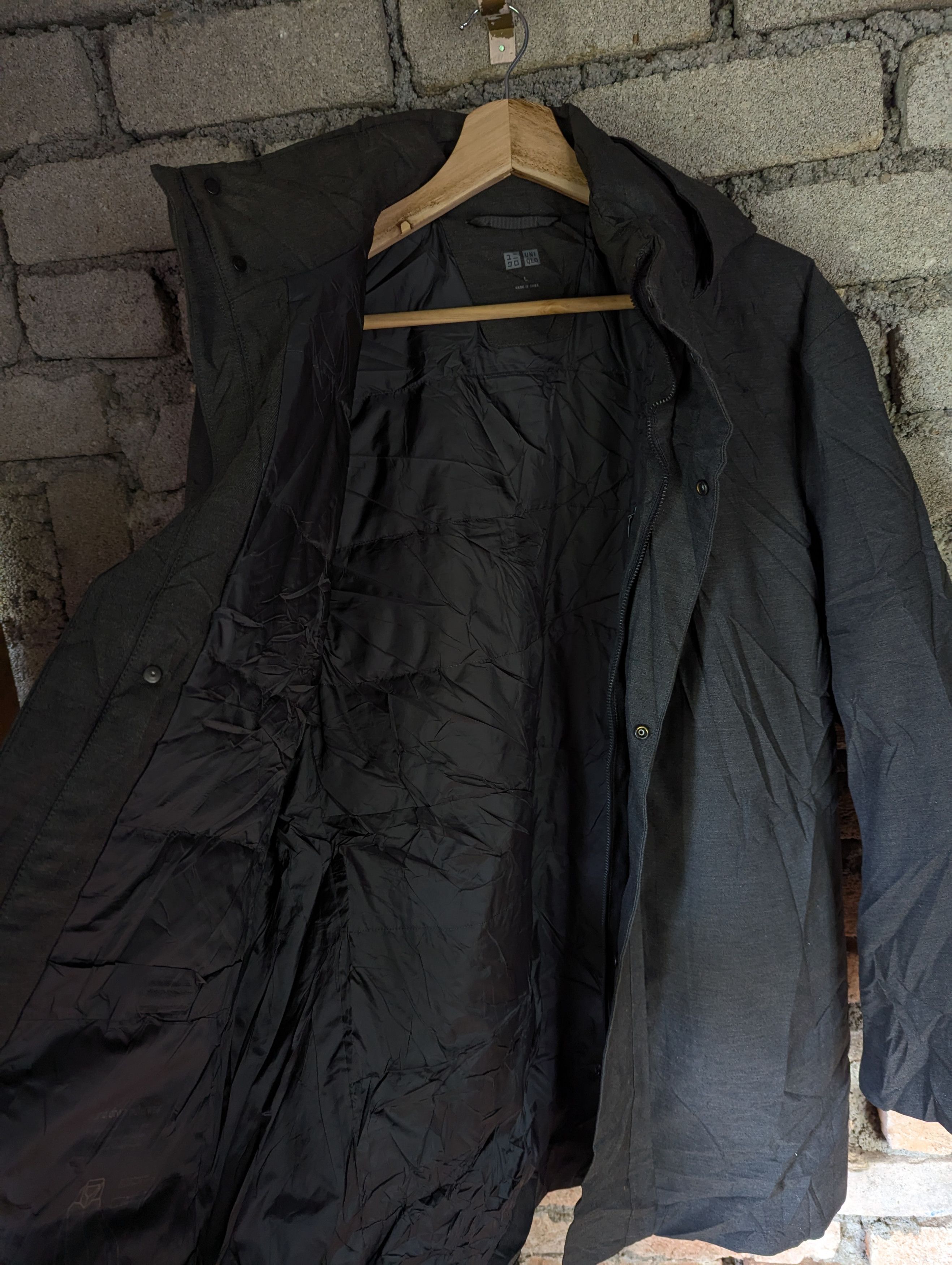 Japanese Brand UNIQLO PARKA HOODIE Size US L / EU 52-54 / 3 - 7 Thumbnail