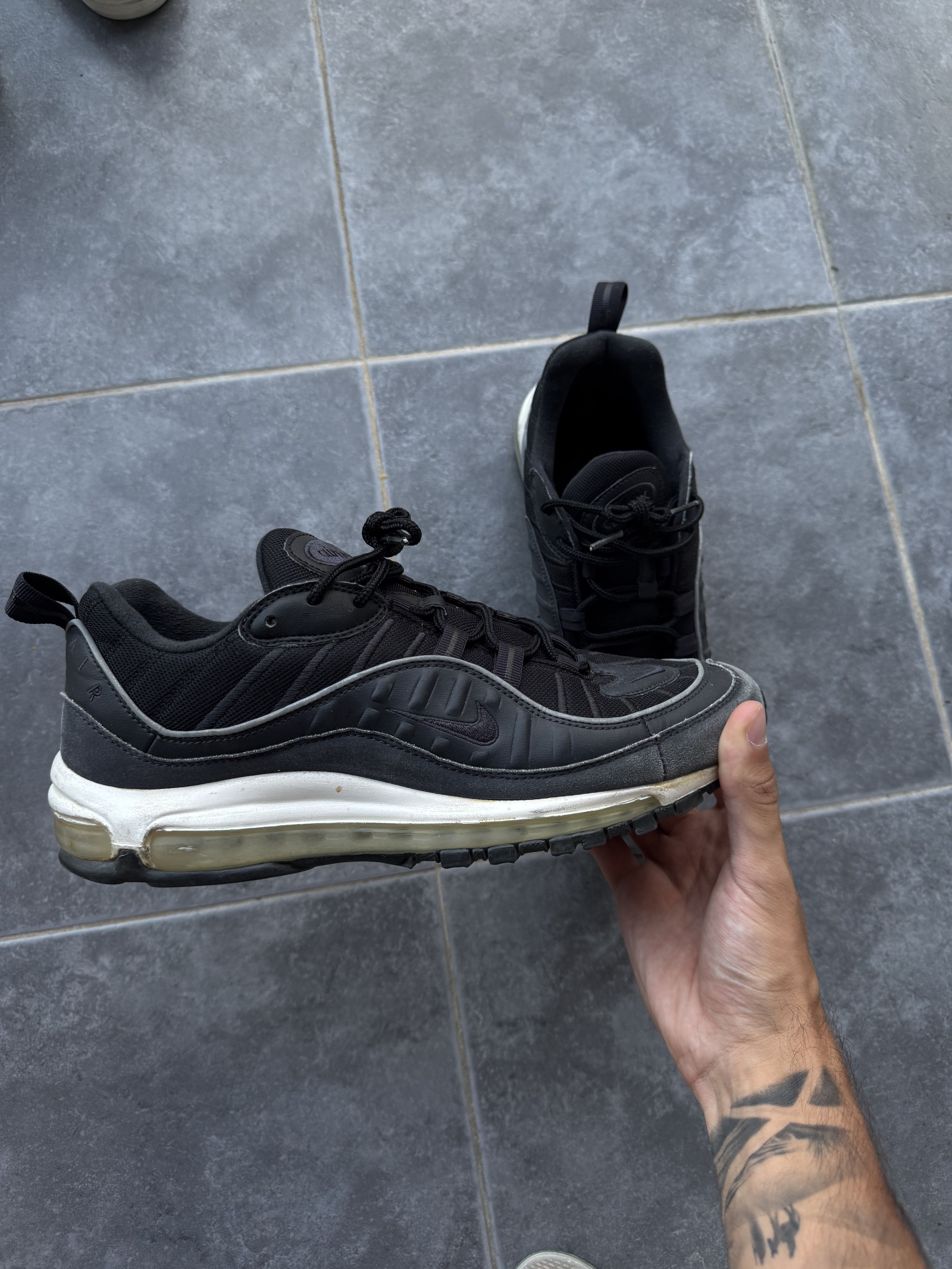 Nike Nike Air Max 98 Oil Grey Size US 10 / EU 43 - 2 Thumbnail