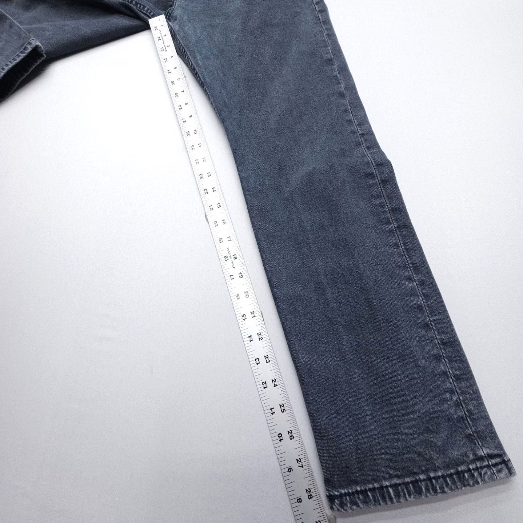 Levi's Levi'S Jeans Mens 34 Gray Taper Fit Faded Black Cotton Stretch Denim Size US 34 / EU 50 - 5 Thumbnail