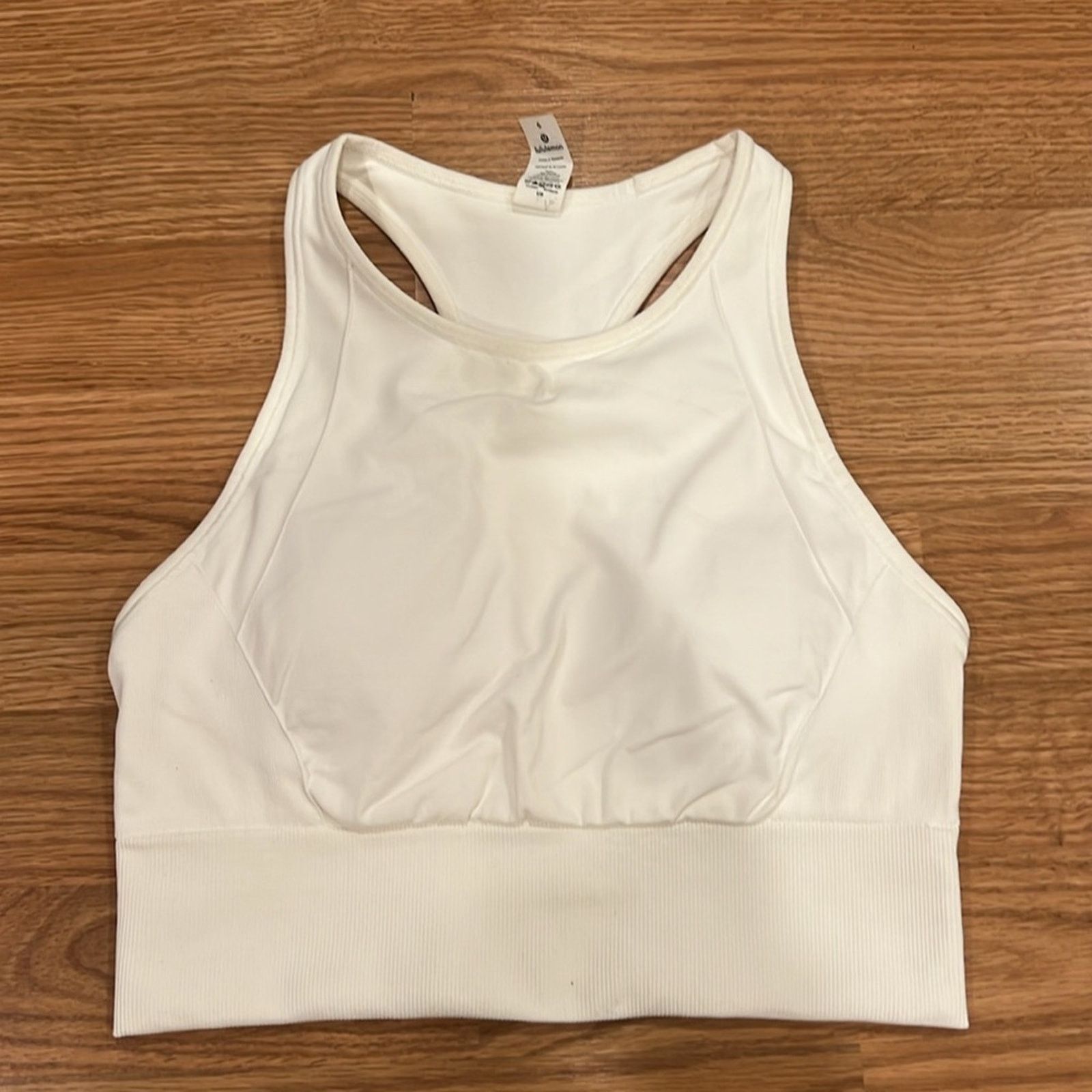 Lululemon Lululemon Ebb to Train Bra In White Size ONE SIZE - 2 Thumbnail
