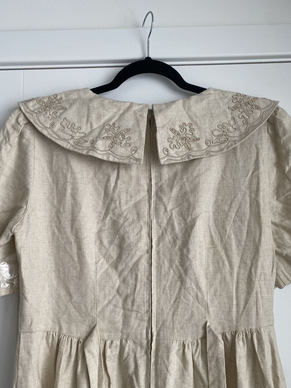 Other NWT Karin Stevens Women’s Dress Beige Dress Size 8 Size M / US 6-8 / IT 42-44 - 9 Thumbnail