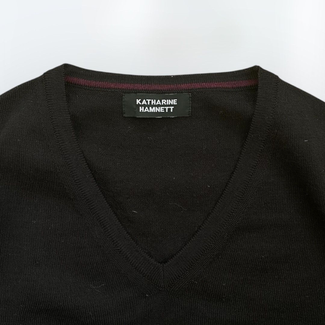 Other 80’s Katharine Hamnett Wool Merino Sweater Size US M / EU 48-50 / 2 - 2 Thumbnail