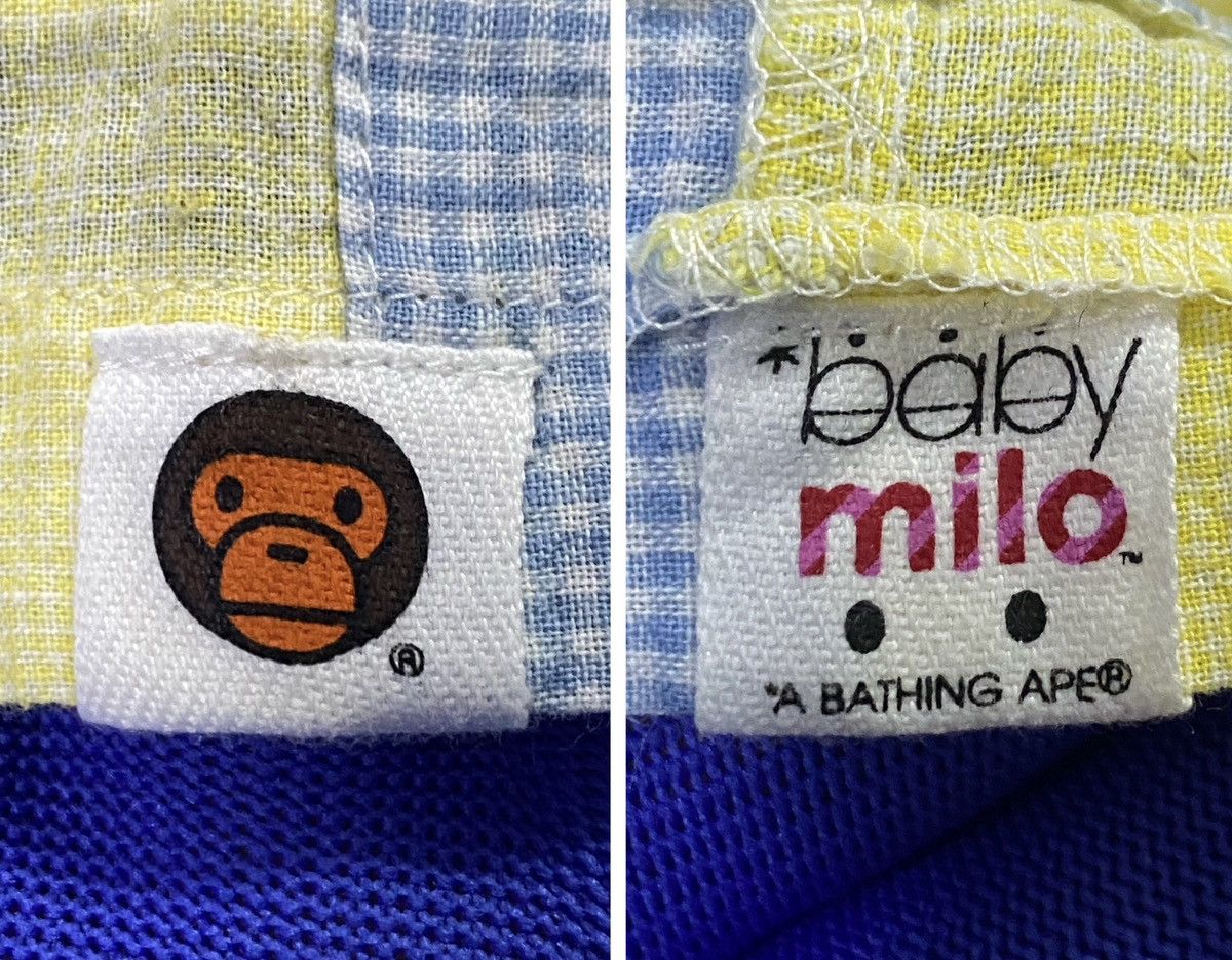 Bape × Nigo Baby Milo Pacthwork Button Up S/S Shirt Size US S / EU 44-46 / 1 - 13 Thumbnail