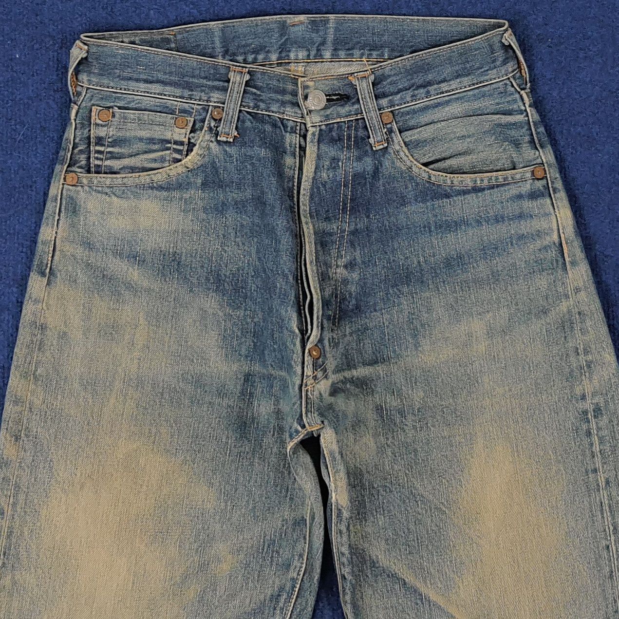 Evisu × Japanese Brand × Vintage Vintage Evis Salvadge Japan Custom Daicock Jeans C235N26 Size US 28 / EU 44 - 6 Thumbnail