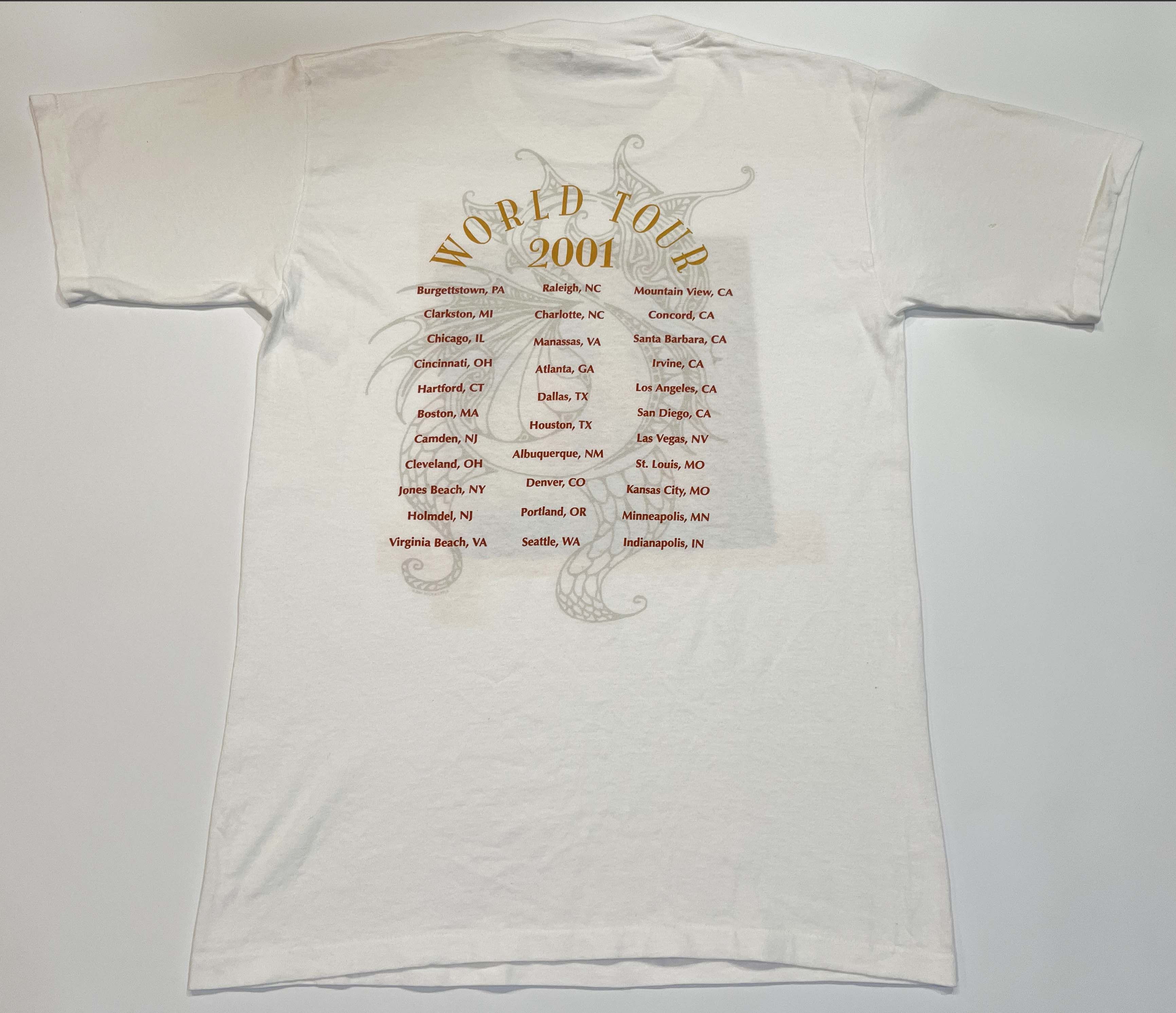 Vintage Vintage All Sport Stevie Nicks 2001 World Tour Band T-Shirt Size US M / EU 48-50 / 2 - 4 Thumbnail