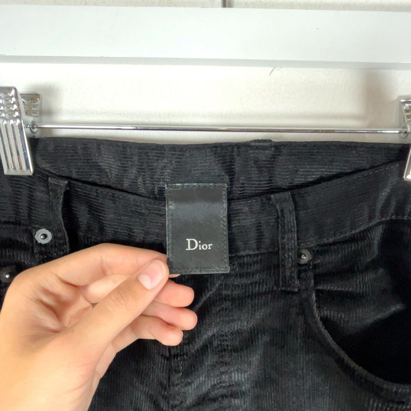 Dior Dior AW07 'Navigate’ Waxed Corduroy Pants Size US 32 / EU 48 - 2 Thumbnail