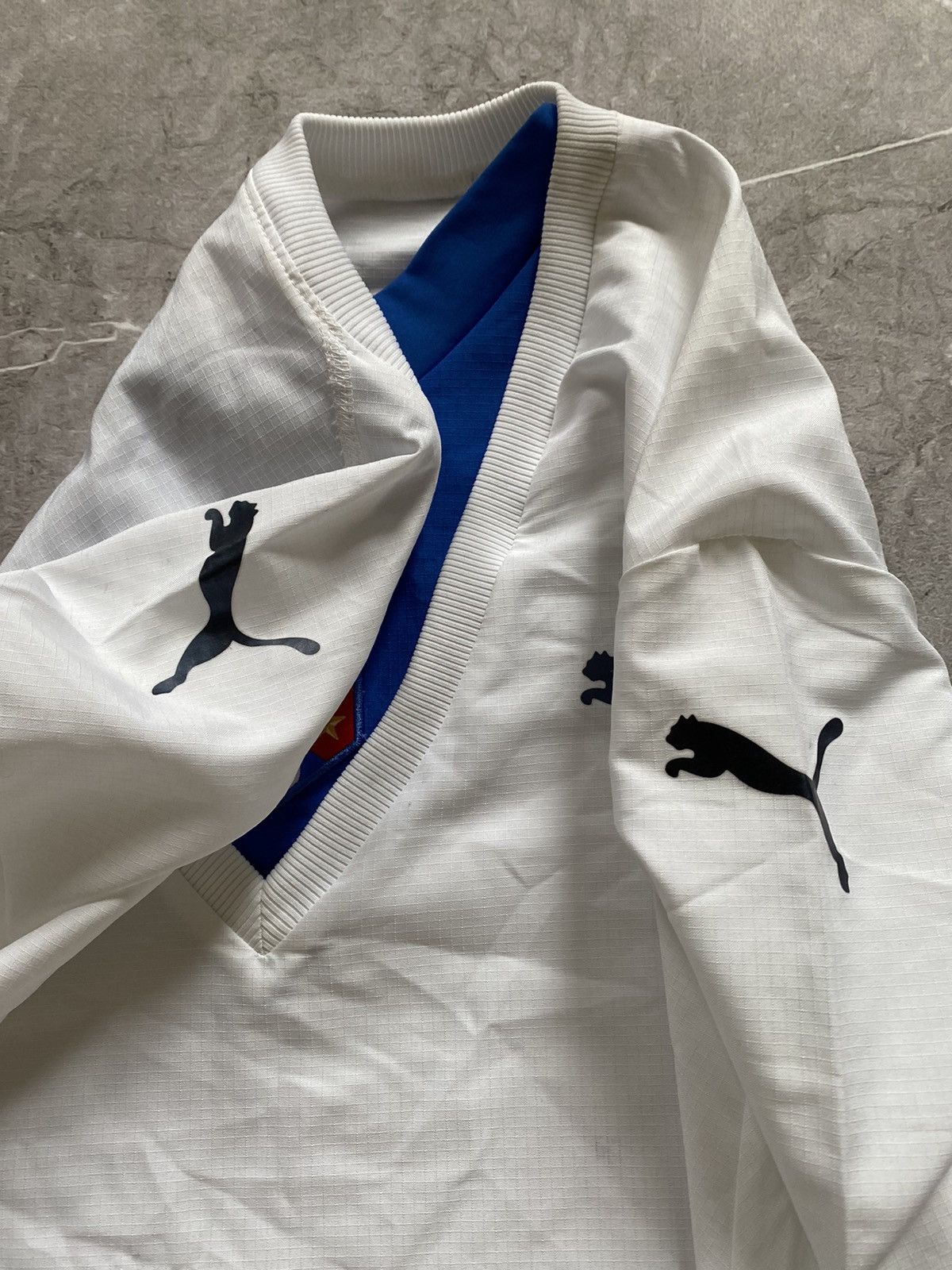 Neil Barrett × Puma Vintage 2006-08 Puma & Neil Barrett Italy Away Soccer Jersey Size US XL / EU 56 / 4 - 11 Thumbnail