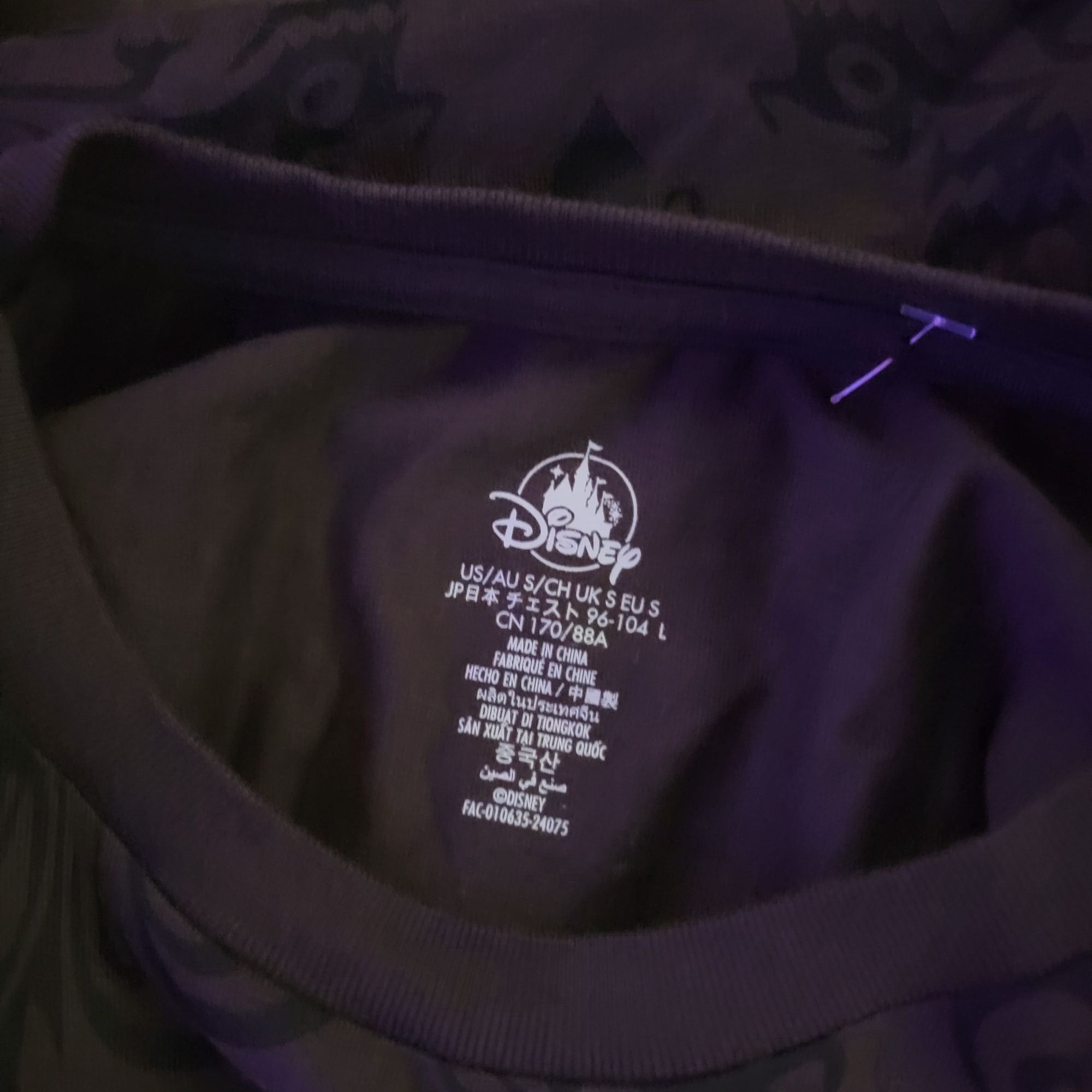 Disney Disneyland Resort Haunted Mansion T-Shirt Glow In The Dark Size US S / EU 44-46 / 1 - 3 Thumbnail