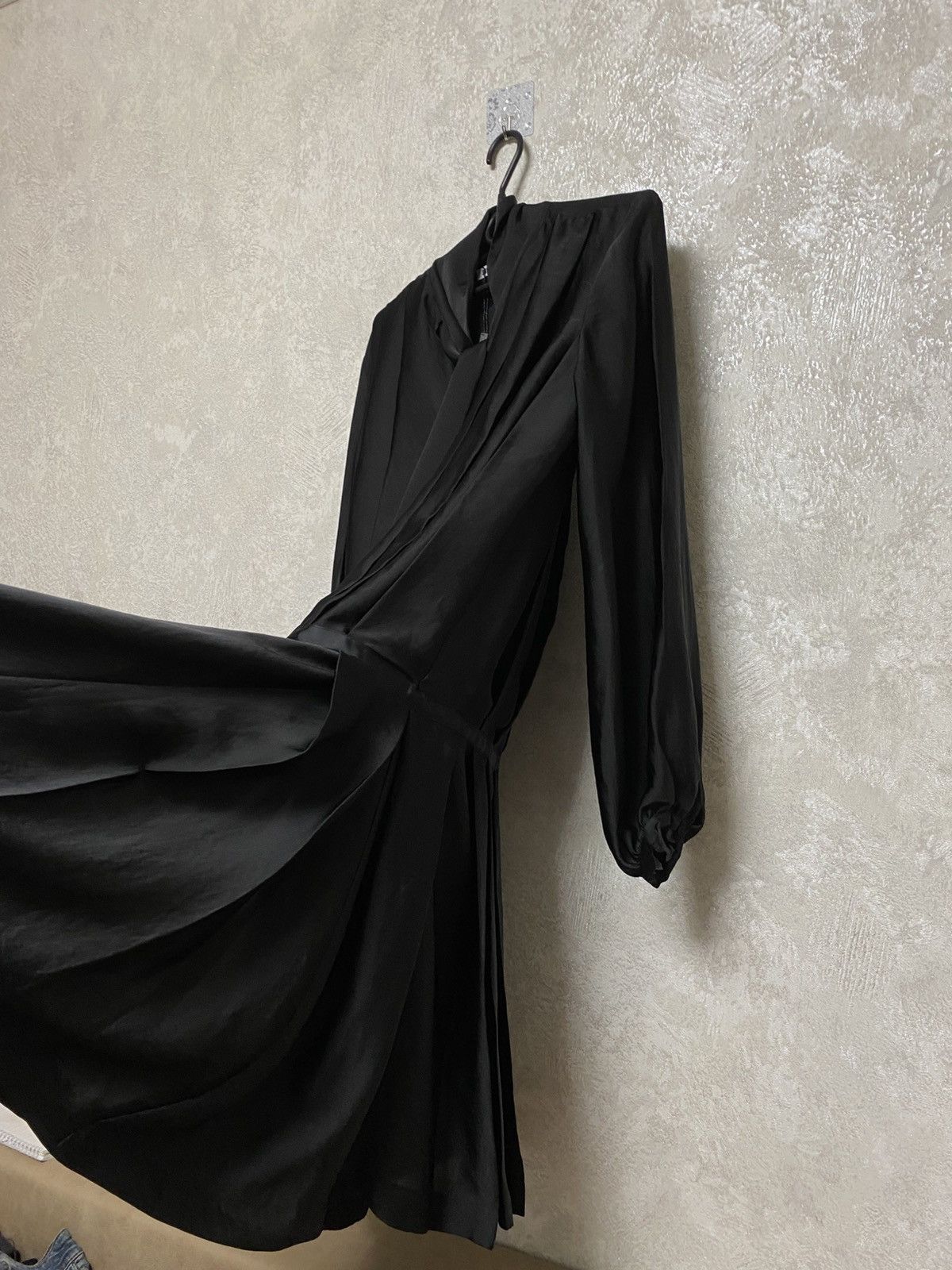 Jil Sander Jil Sander silk dress avant garde Size L / US 10 / IT 46 - 9 Thumbnail