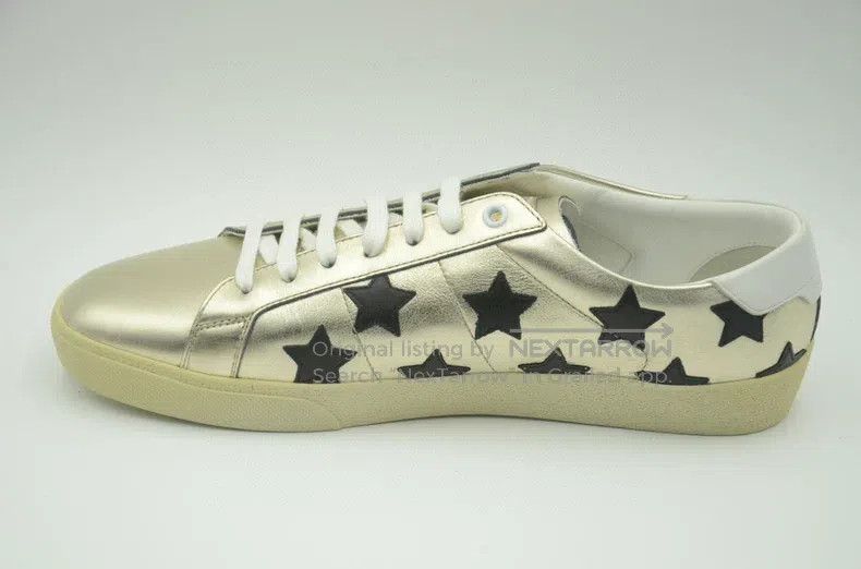Saint Laurent Paris Saint Laurent Paris Star Gold Sneakers Casual Shoes Size US 10 / EU 43 - 6 Thumbnail