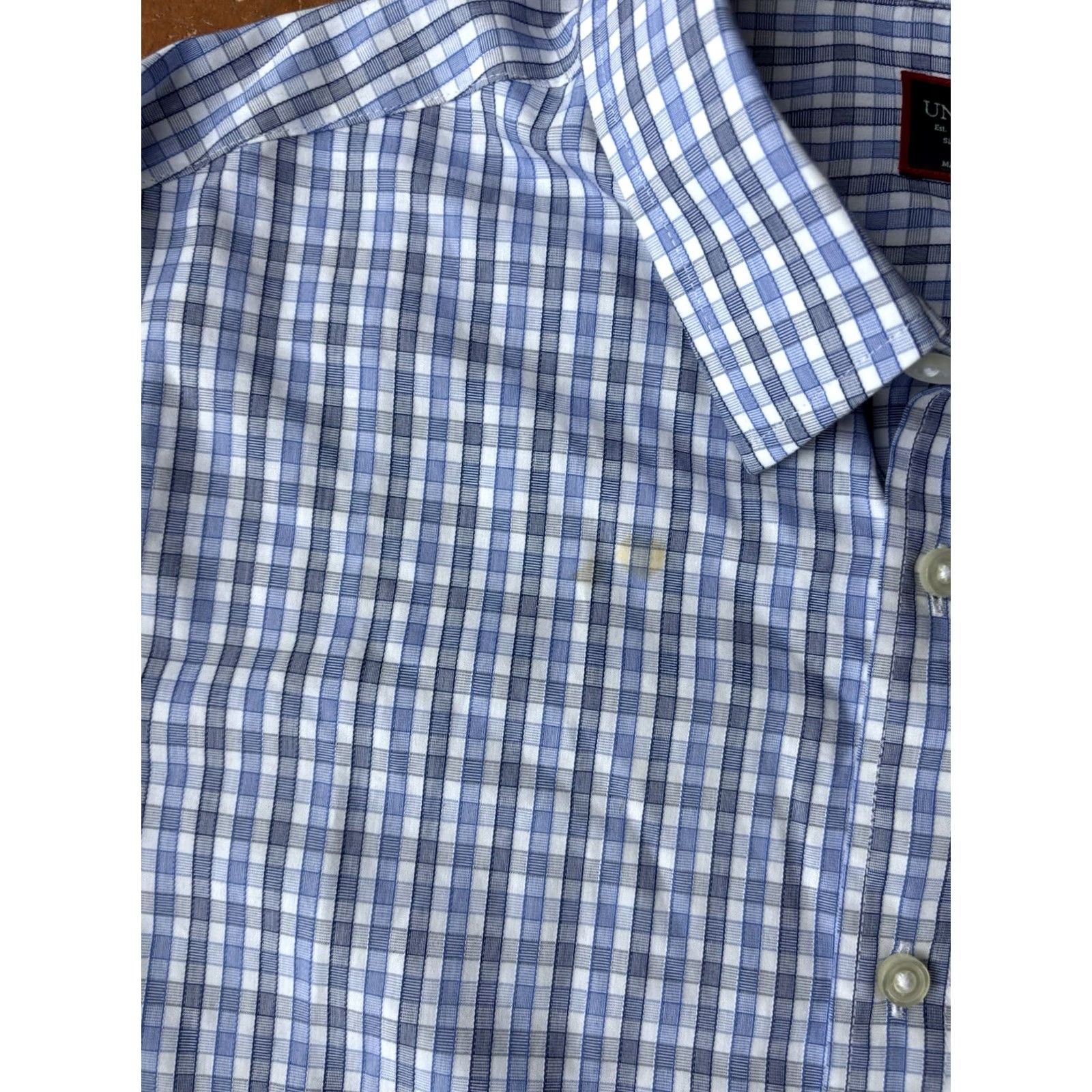 UNTUCKit UNTUCKit Button-Up Long Sleeve Shirt Men's XL Plaid Slim Fit Multicolor Button-Down Collar Casual Business Travel Size US XL / EU 56 / 4 - 4 Thumbnail
