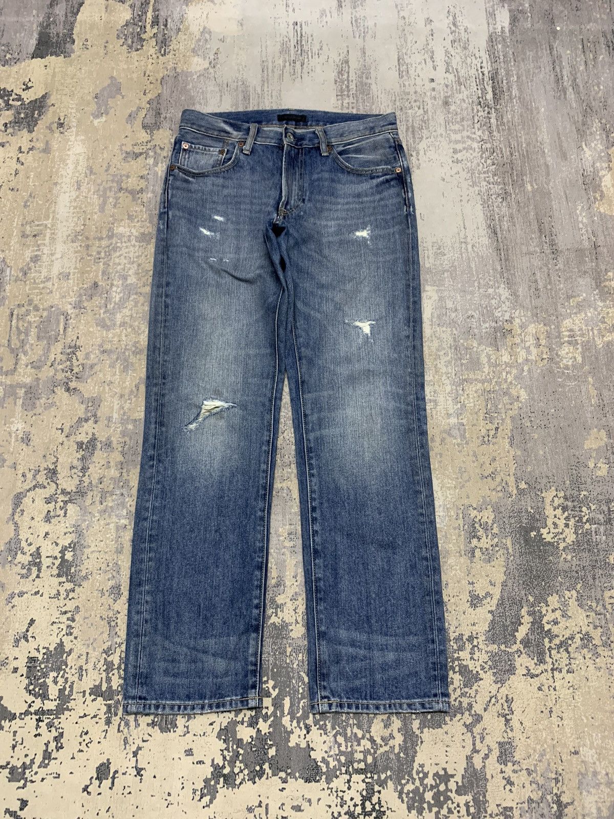 Japanese Brand Vtg Japanese Brand Uniqlo Loose Baggy Jeans W30x29 Size US 30 / EU 46 - 1 Thumbnail