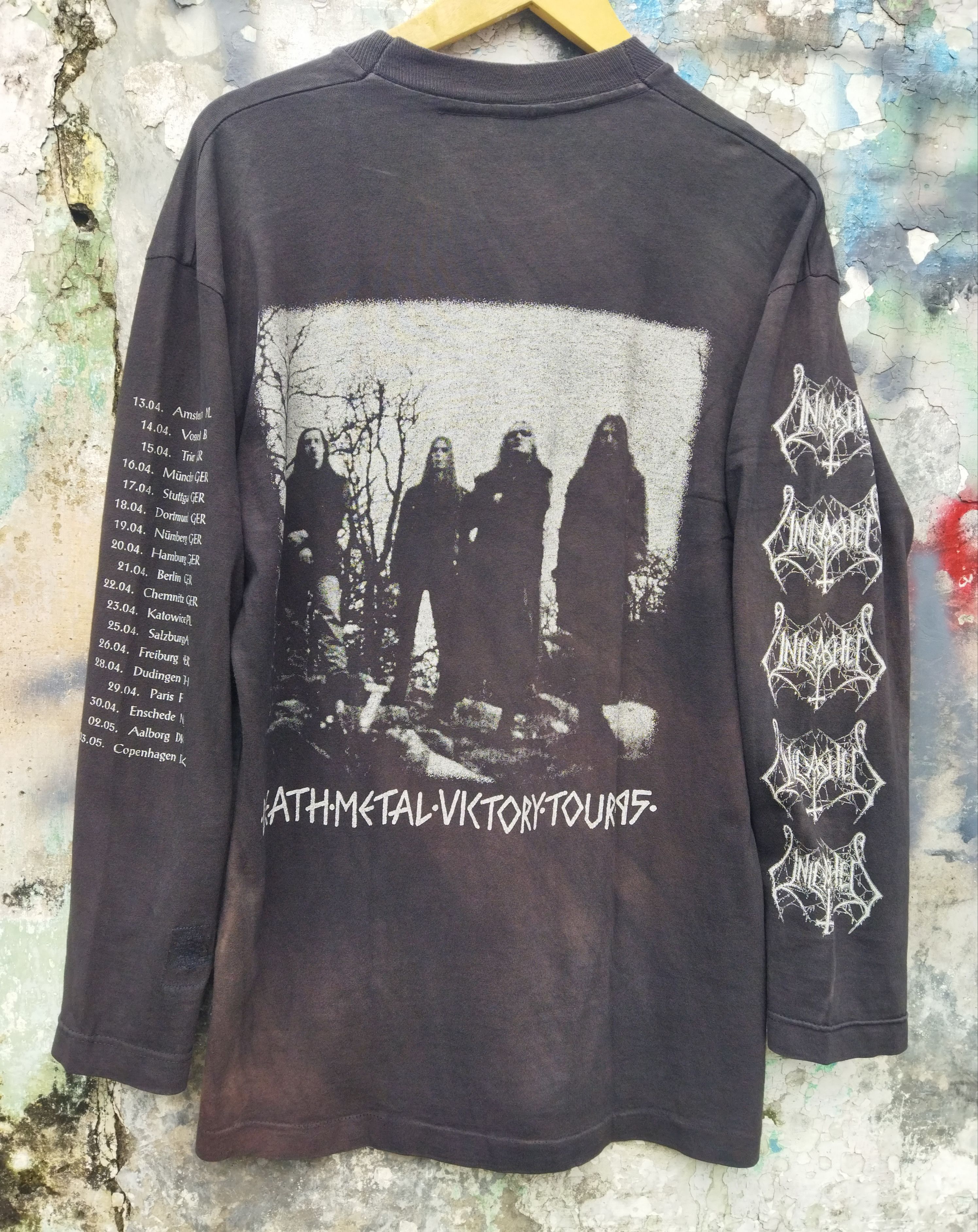 Band Tees Vintage tour 1995 UNLEASHED Size US M / EU 48-50 / 2 - 2 Thumbnail