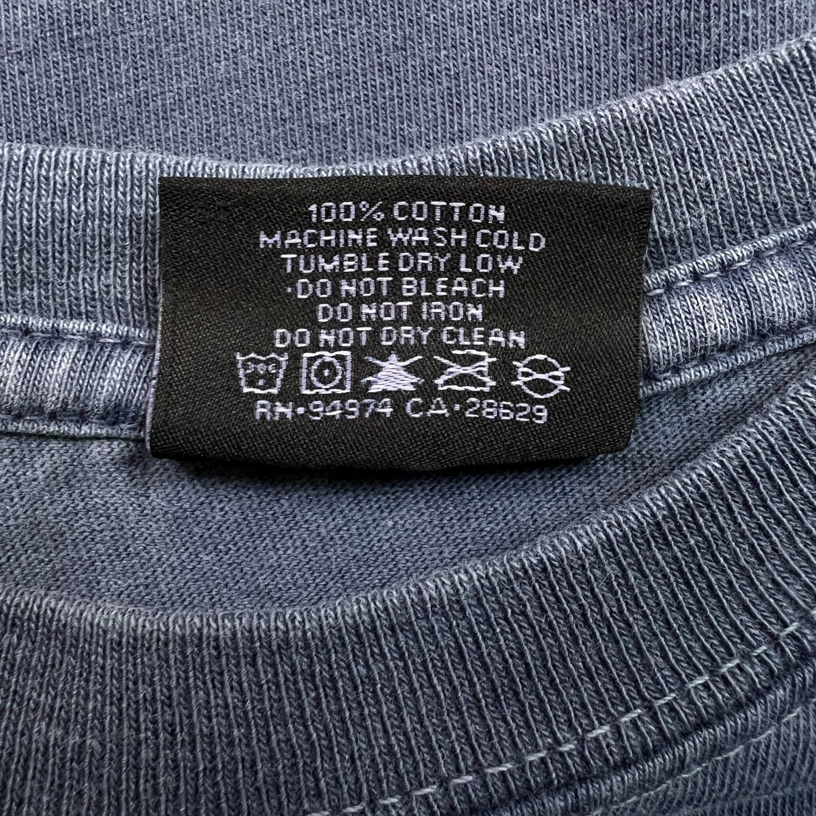 Stussy Stussy T Shirt Faded Washed Logo Spell Out Graphic Tee Size US S / EU 44-46 / 1 - 6 Thumbnail