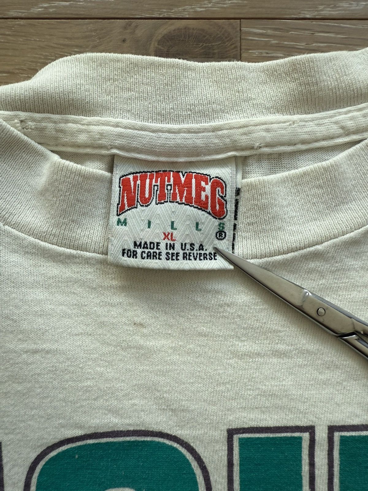 NHL Vintage 90s Mighty Ducks Anaheim NHL Hockey Disney Size US XL / EU 56 / 4 - 10 Thumbnail