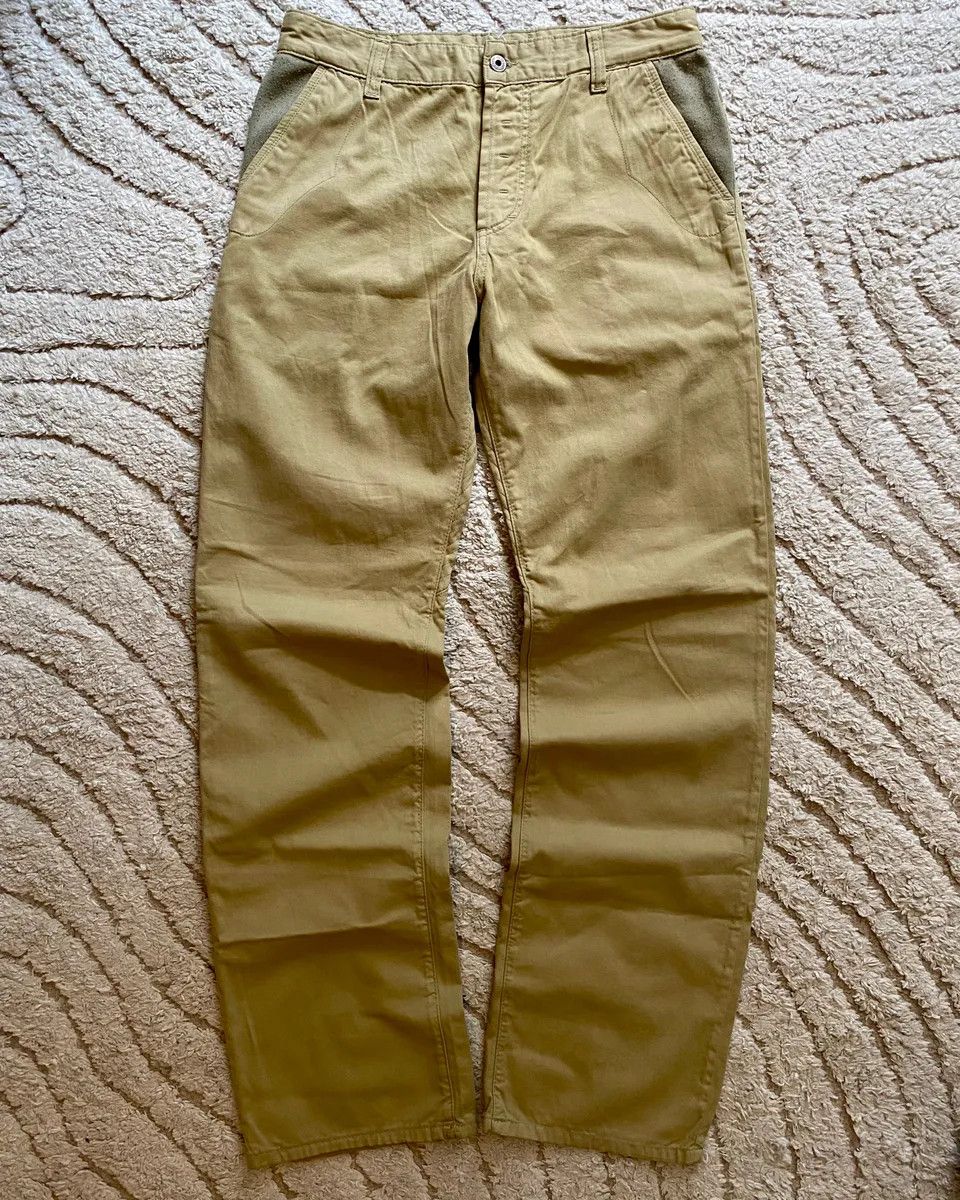 Dolce & Gabbana × Vintage AW2008 Dolce & Gabbana Beige Sophisticated Utility Pants Size 32" / US 10 / IT 46 - 2 Thumbnail