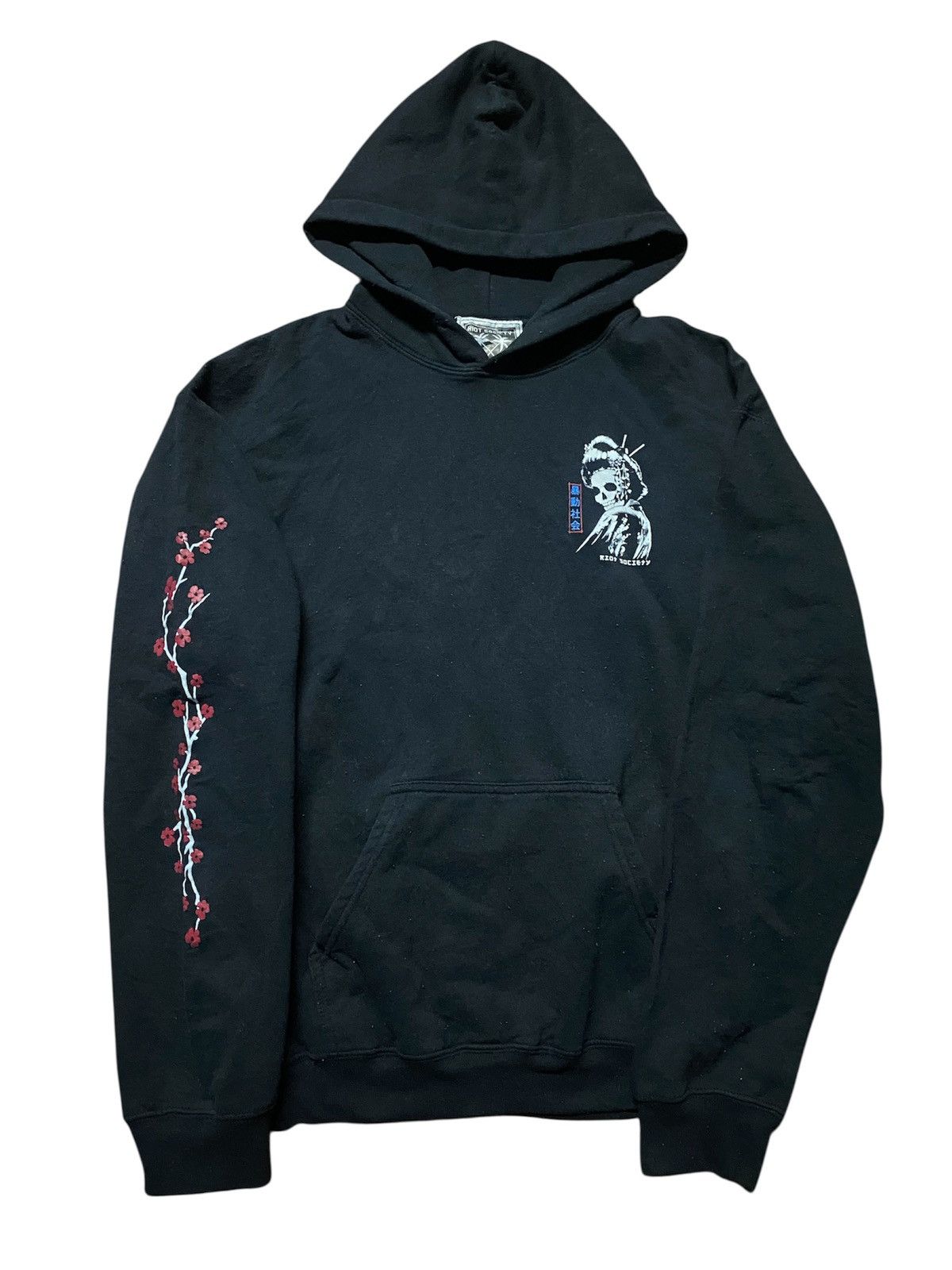Riot Society Riot Society Geisha Skull Streetwear Hoodie Size US M / EU 48-50 / 2 - 2 Thumbnail