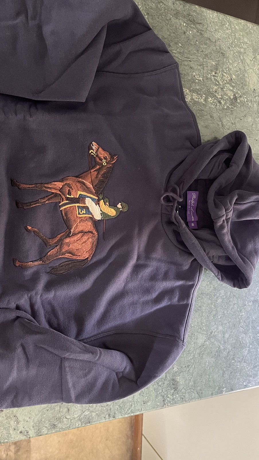 Ralph Lauren Purple Label Ralph Lauren purple label equestrian big horse logo hoodie Size US XS / EU 42 / 0 - 3 Thumbnail
