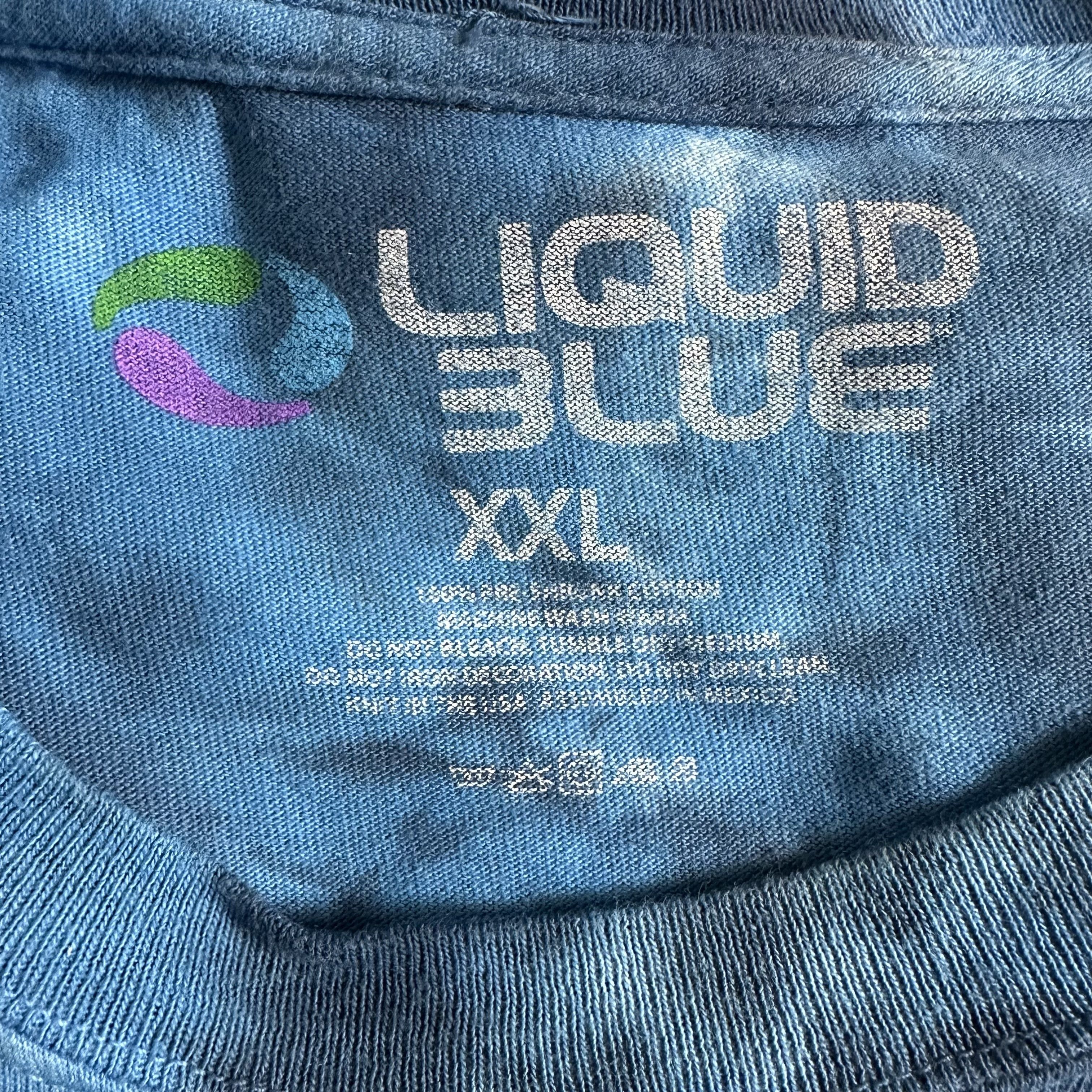 Liquid Blue 🔥RARE🔥Vintage Liquid Blue USA Flag Tie Dye T-shirt Size US XXL / EU 58 / 5 - 5 Thumbnail
