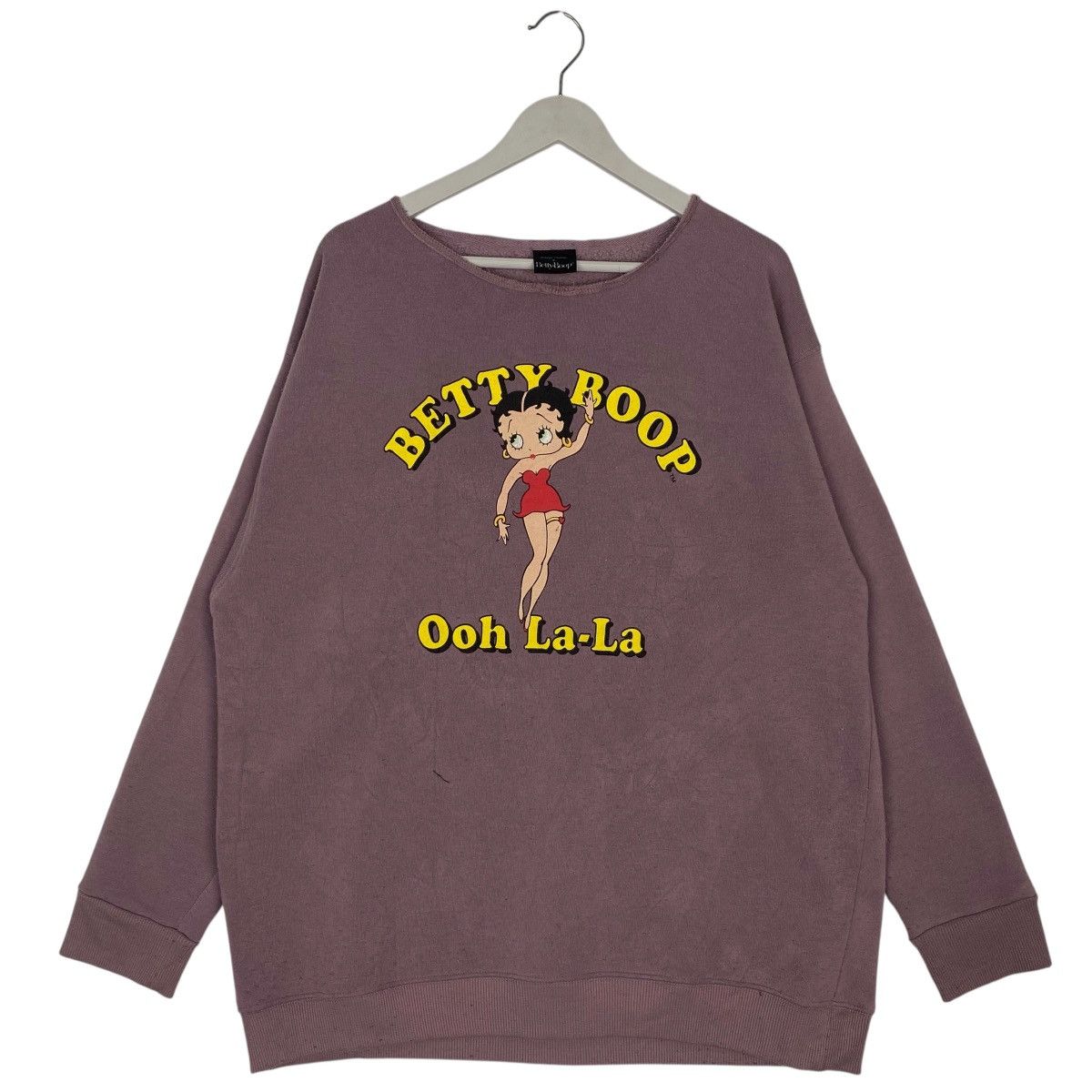 Other Vintage Betty Boop Printed Crewneck Sweatshirt Purple Size L Size US L / EU 52-54 / 3 - 1 Thumbnail