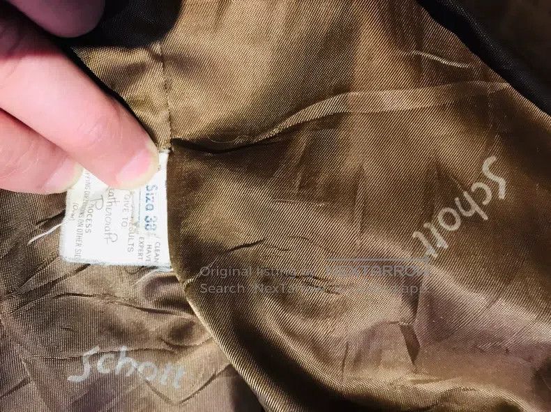 Schott Schott Leather jacket retro classic A2 Size US L / EU 52-54 / 3 - 6 Thumbnail
