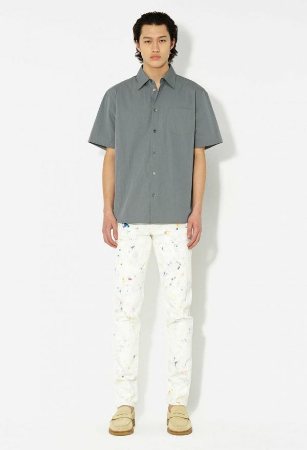 John Elliott John Elliott SS Cloak Button Up Teal Size US M / EU 48-50 / 2 - 1 Thumbnail