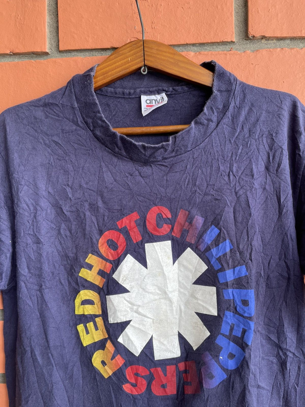 Band Tees Vintage 90’s Red Hot Chili Peppers RHCP band by Anvil size N Size US M / EU 48-50 / 2 - 5 Thumbnail