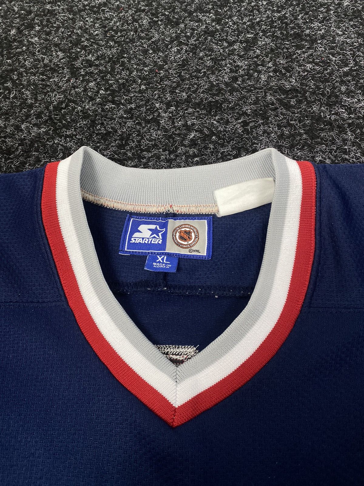 NHL × Vintage WAYNE GRETZKY 90s NEW YORK RANGERS STARTER JERSEY Size US XL / EU 56 / 4 - 12 Thumbnail