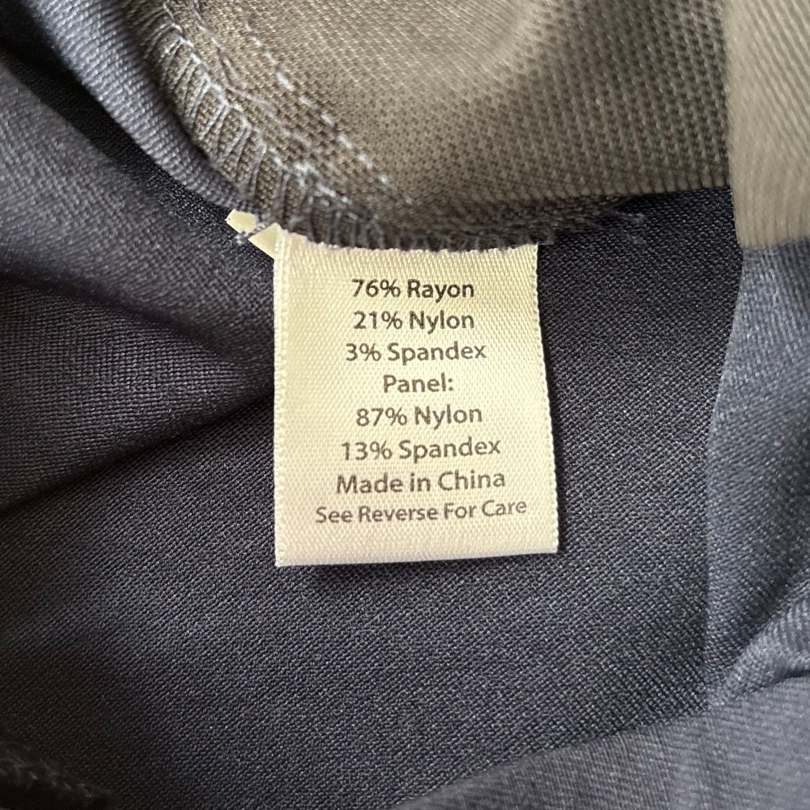 Other Coral Bay Dark Navy Tummy Control Pull-On Pants Petite 14PS Size 36" / US 14 / IT 50 - 8 Thumbnail