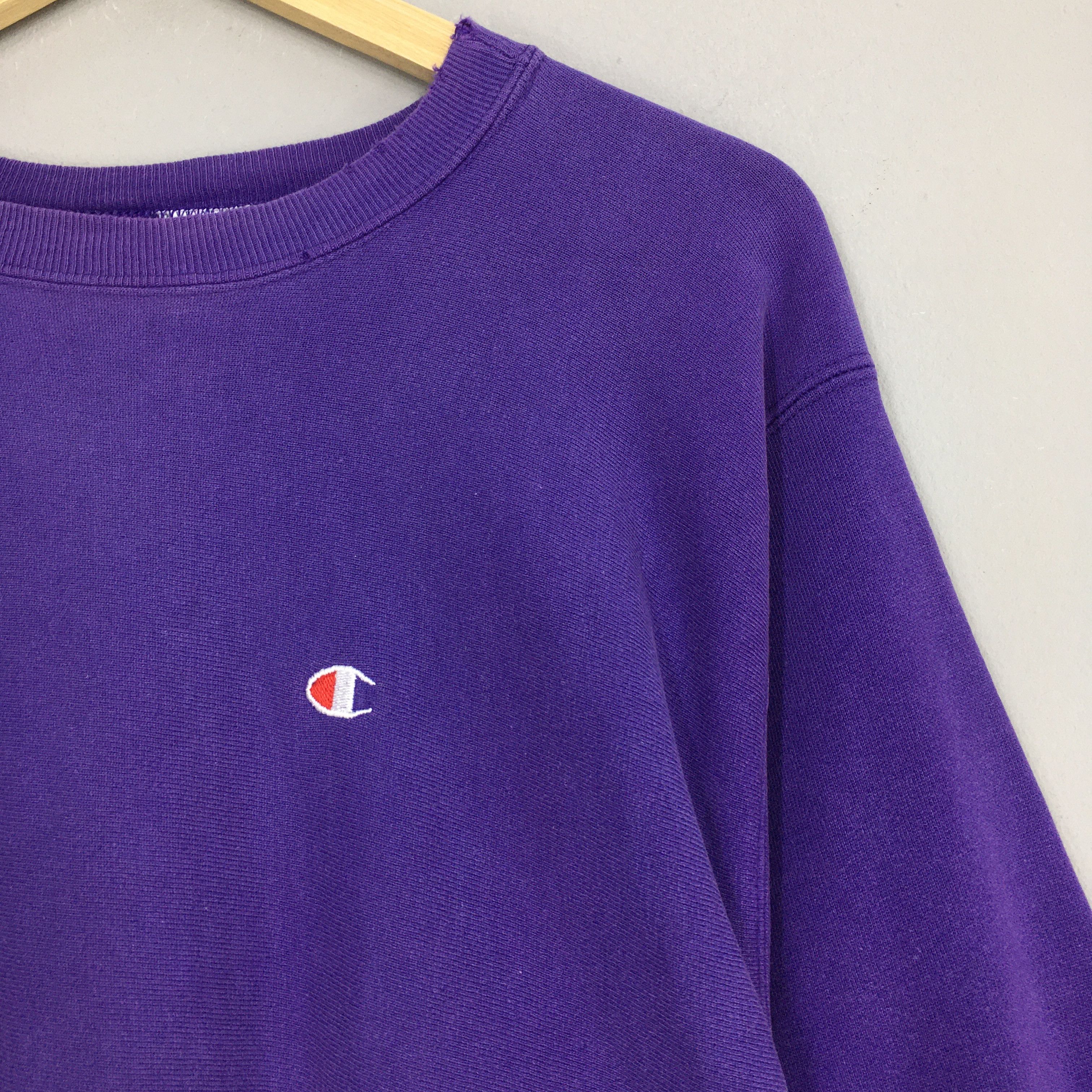 Champion Vintage Champion Reverse Weave Purple Size US XL / EU 56 / 4 - 2 Thumbnail