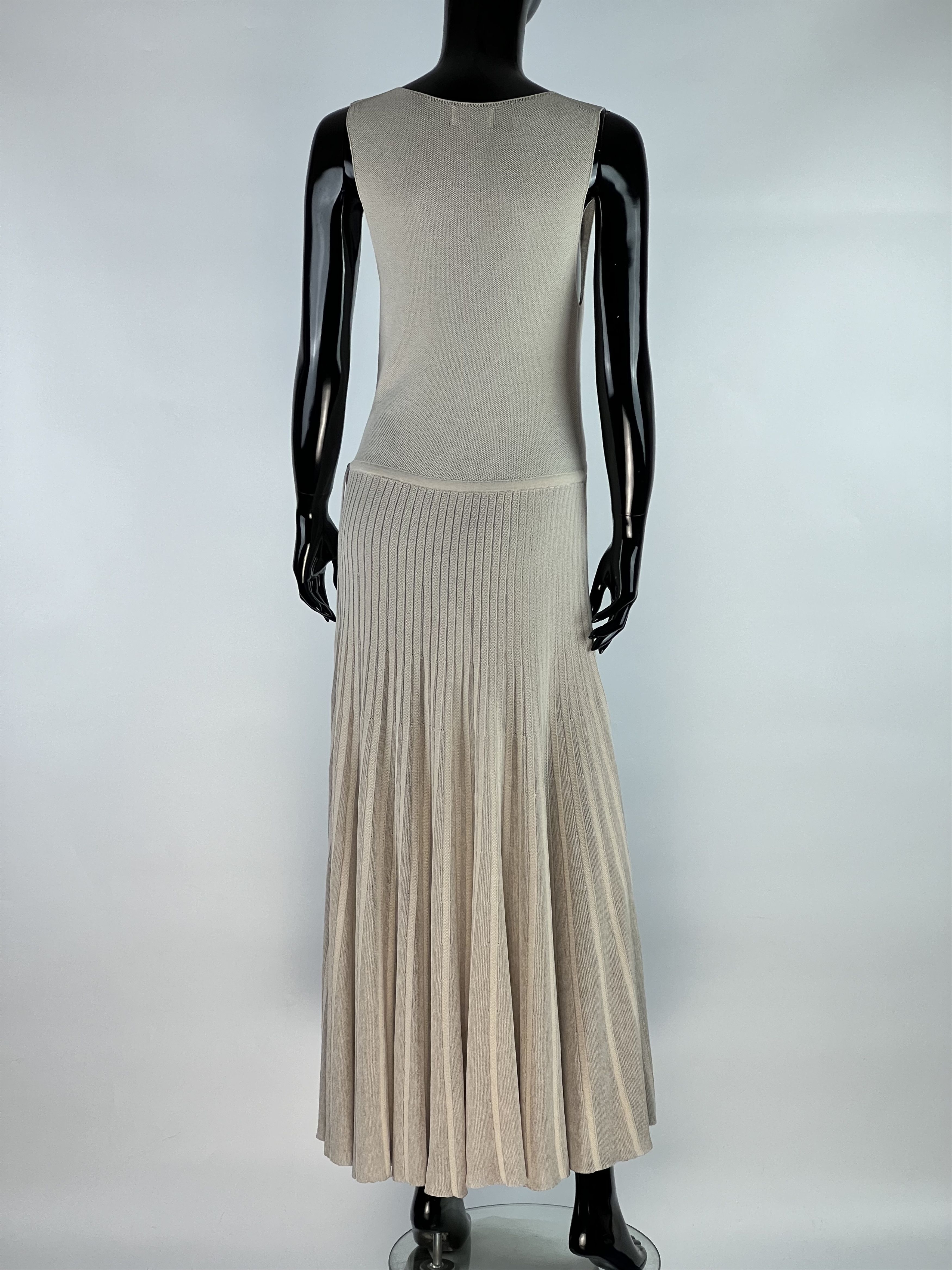 Other Falconeri Knit Sleeveless Maxi Dress Size L Size L / US 10 / IT 46 - 3 Thumbnail