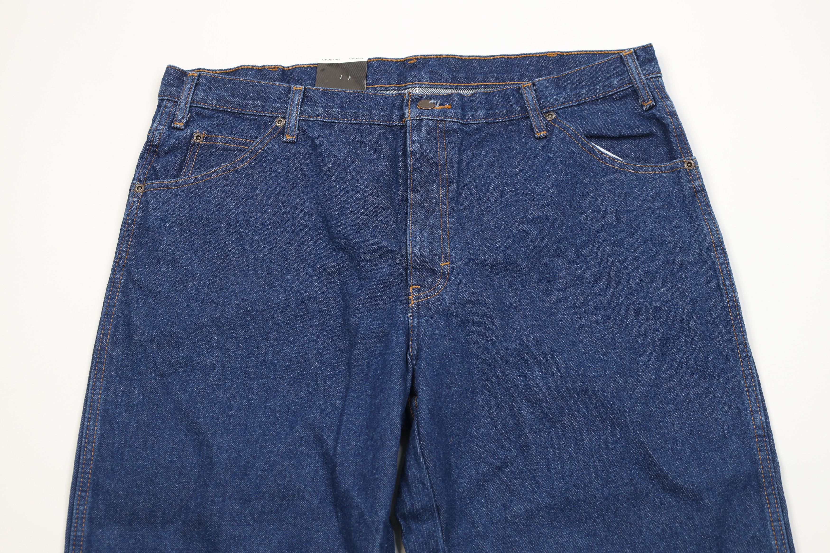 Dickies Deadstock Vintage Y2K Dickies Wide Leg Dungaree Denim Jeans Size US 38 / EU 54 - 2 Thumbnail
