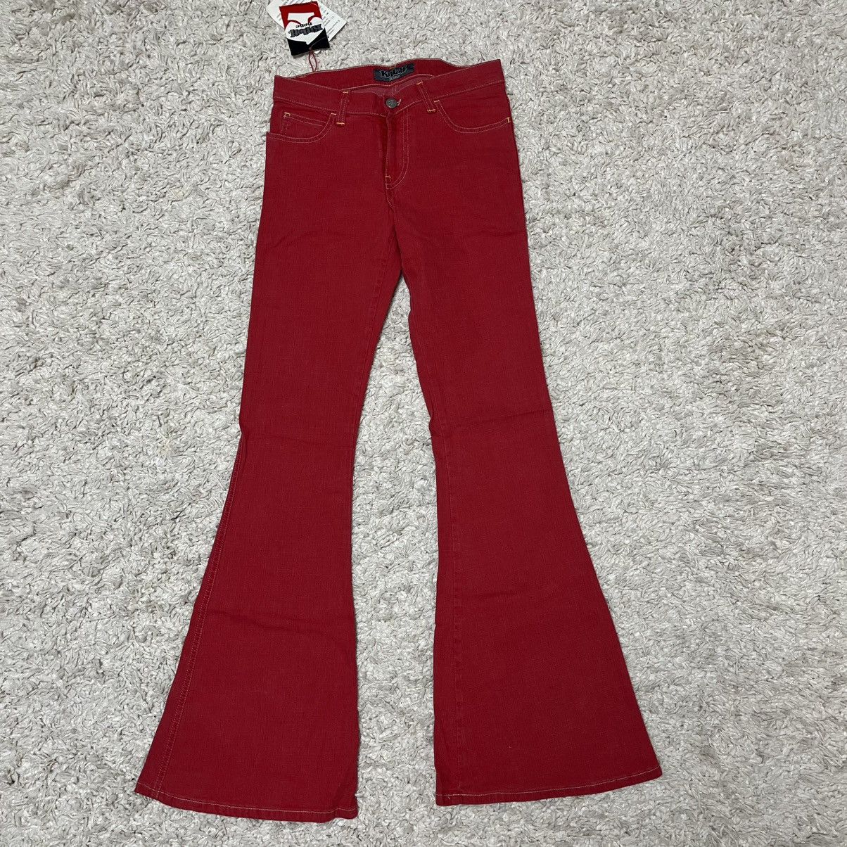 Miss Sixty DEADSTOCK 2000s Killah by Miss Sixty Flare Trousers, Pants Size 26" / US 2 / IT 38 - 1 Thumbnail
