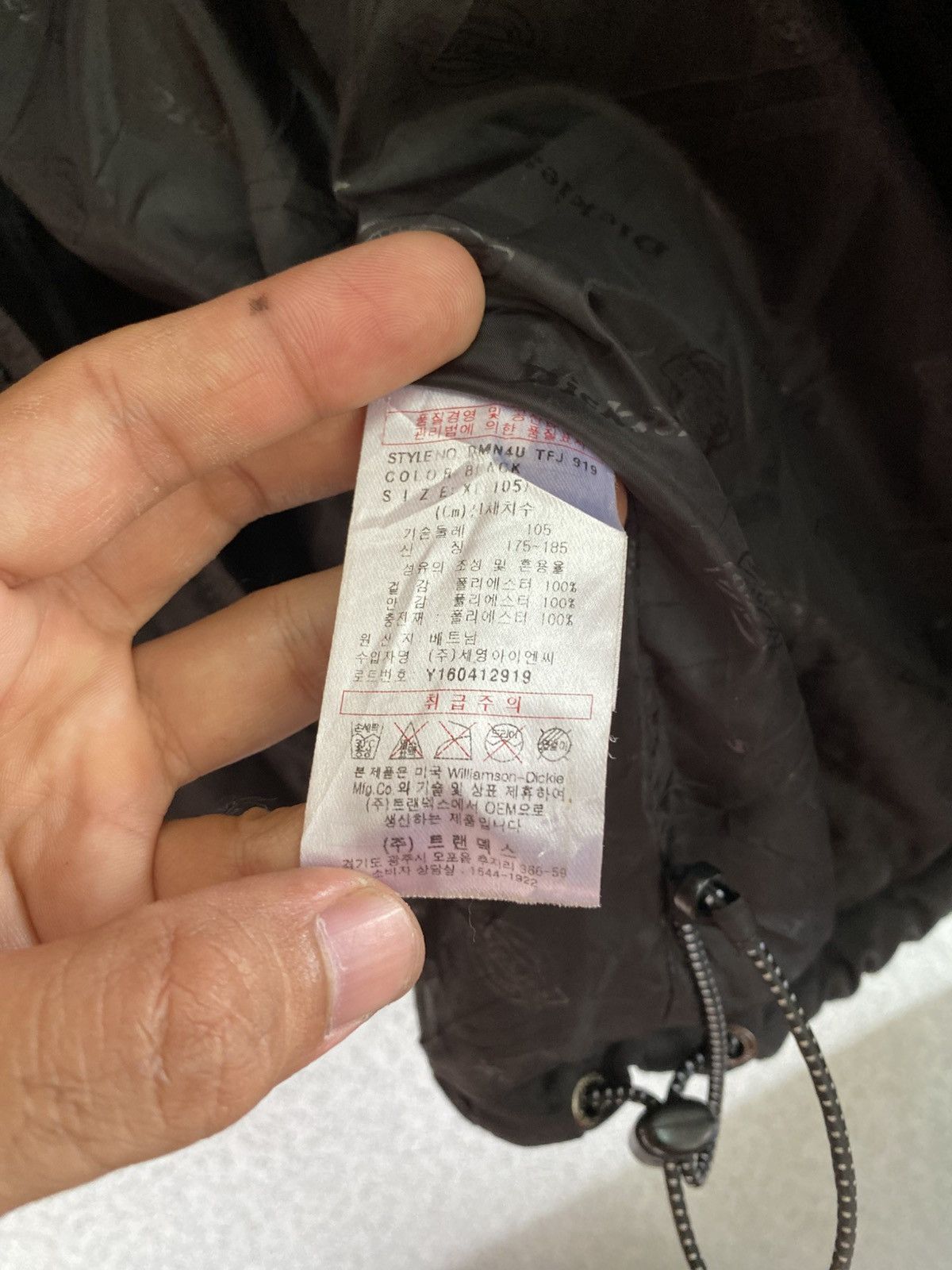 Dickies VTG Dickies Black Puffer Jacket – Essential Winter Size US XL / EU 56 / 4 - 15 Thumbnail