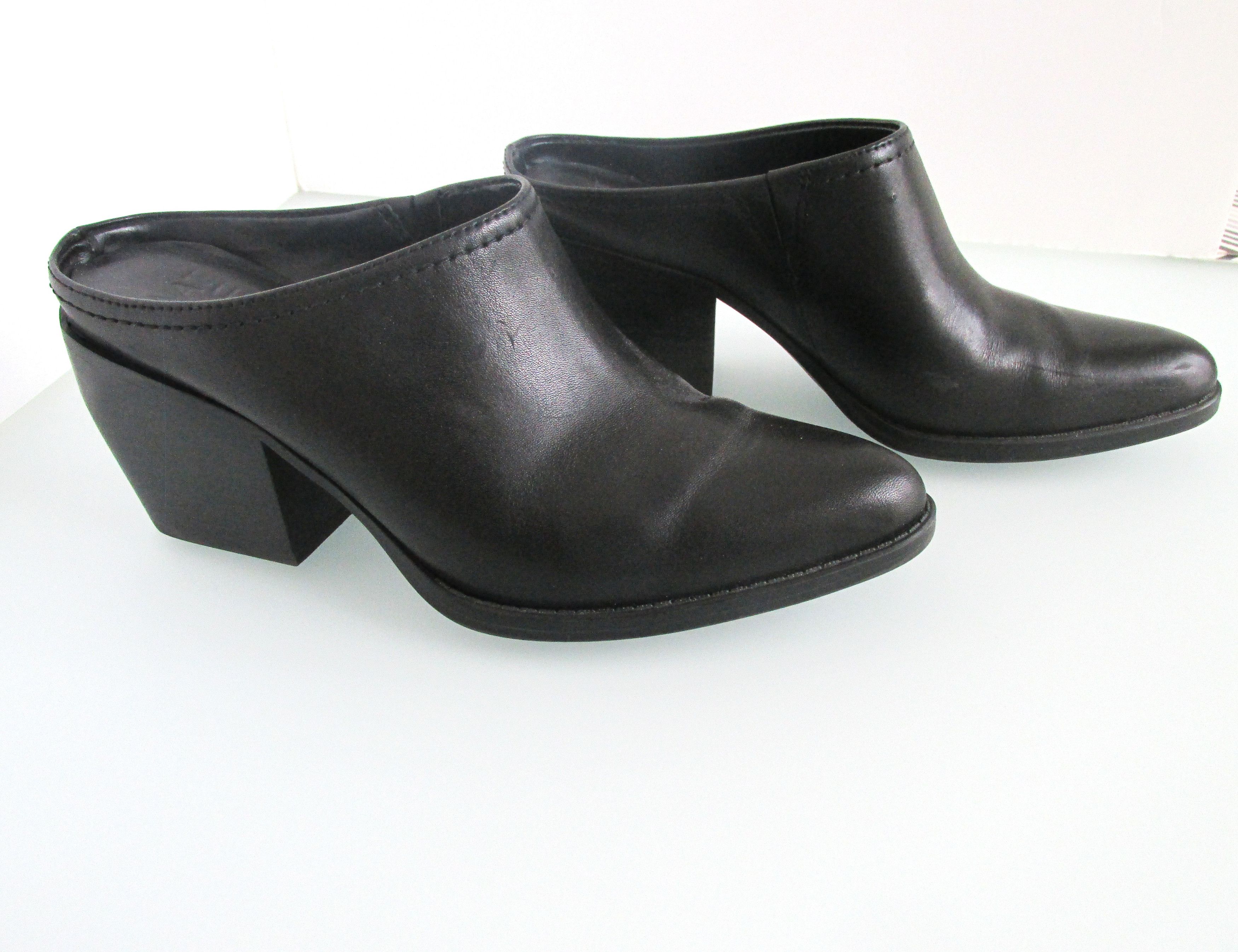 Naturalizer Naturalizer Women's Leather Mules Size 8M Size US 8 / IT 38 - 2 Thumbnail