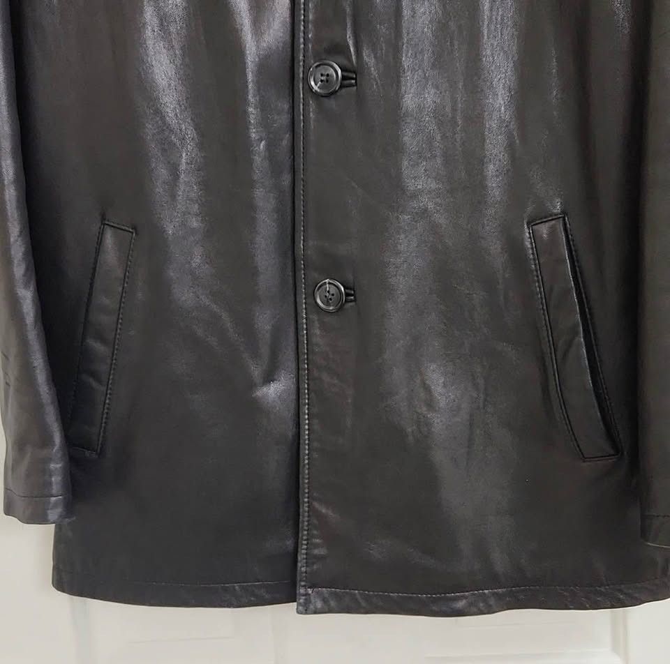 Pronto Uomo Supple Black Pronto Uomo Top Grain Lambskin Leather Jacket Size US L / EU 52-54 / 3 - 2 Thumbnail