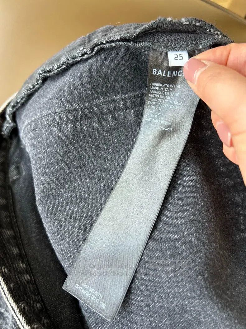 Balenciaga Balenciaga Denim jeans Size 25" / US 0 / IT 36 - 9 Thumbnail