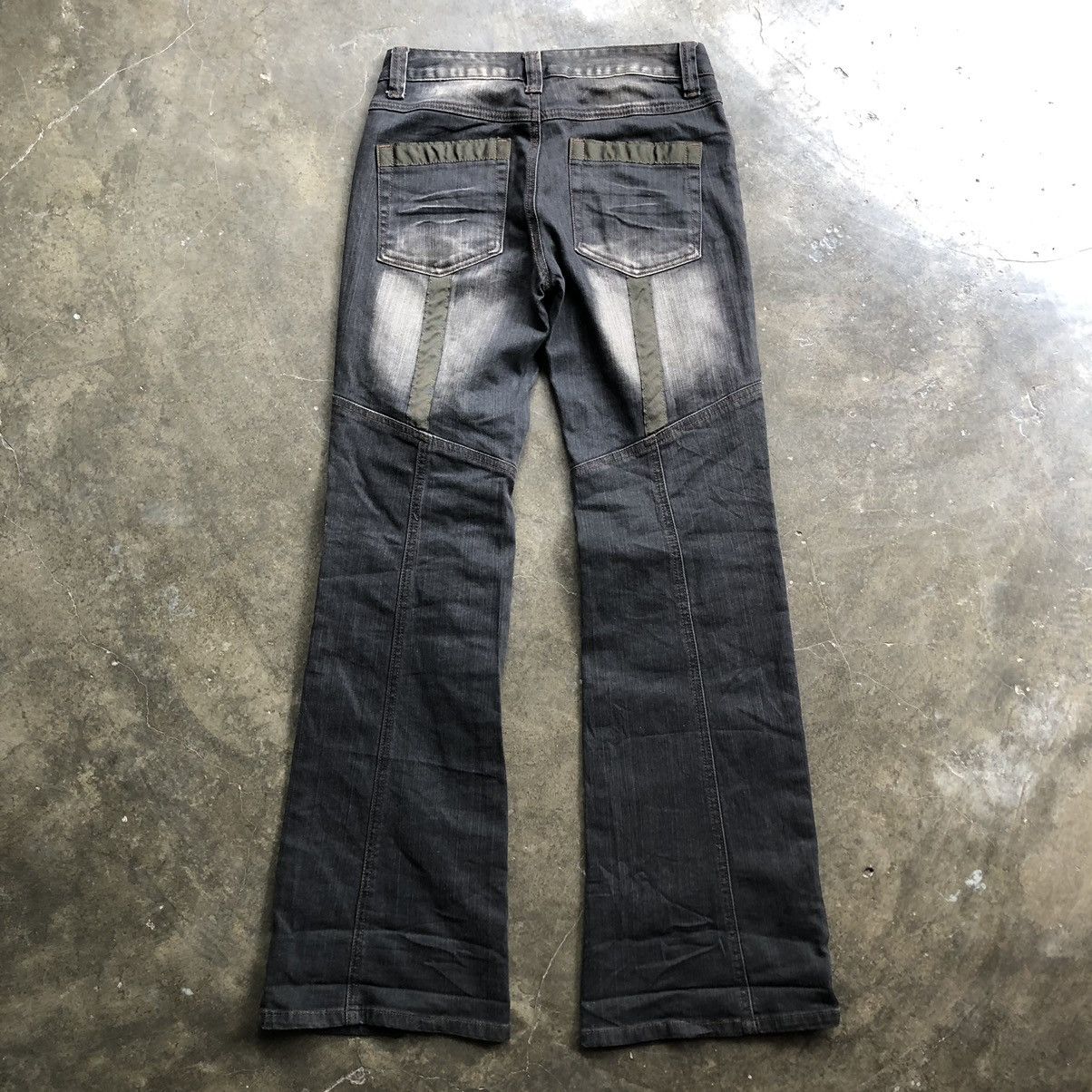 If Six Was Nine Archive Super flared Blue Jam Military opium style 🍒 Size US 30 / EU 46 - 6 Thumbnail