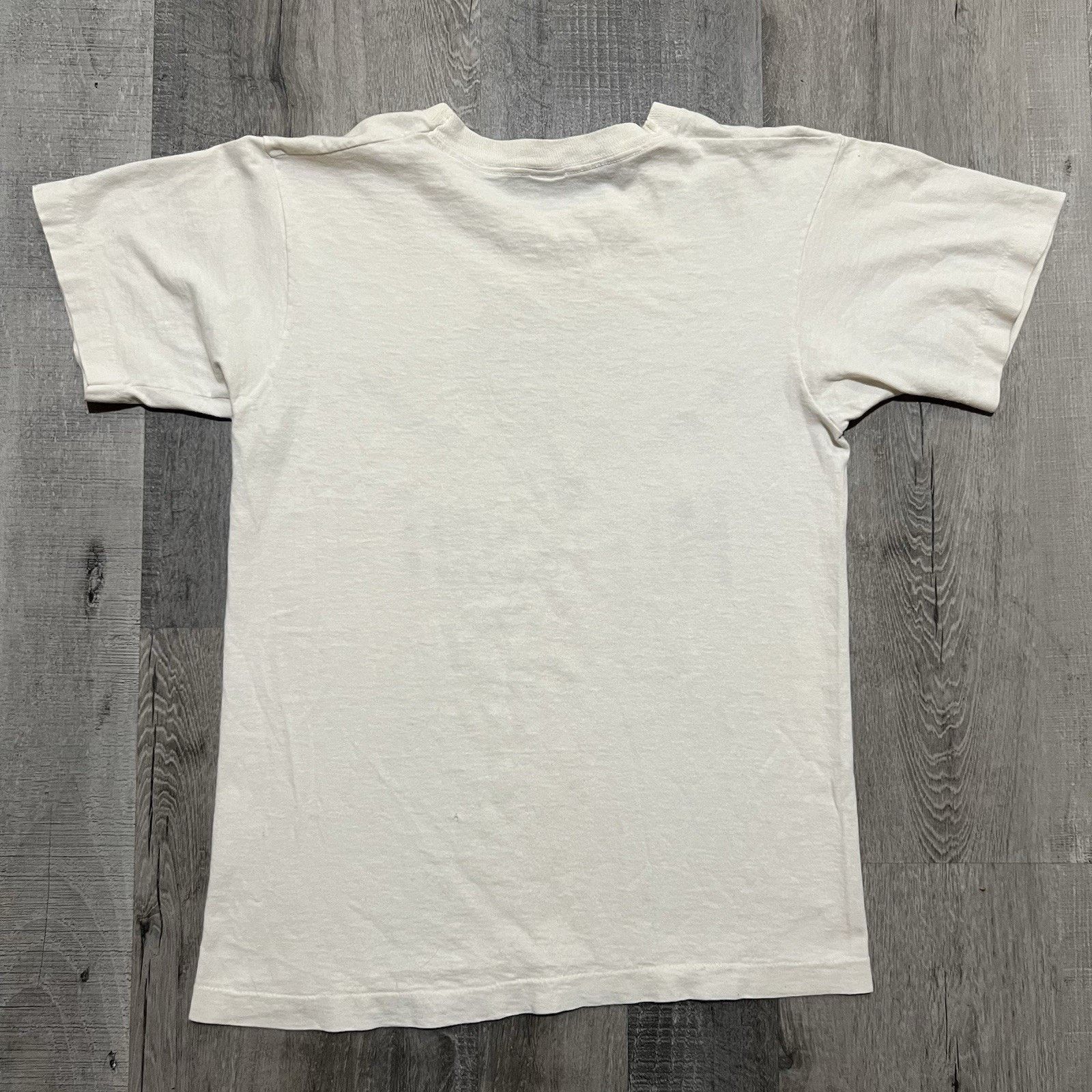 Fruit Of The Loom Free Spirit Bungee Jumpers White 90s Hot Air Balloon T Shirt Size US M / EU 48-50 / 2 - 3 Thumbnail