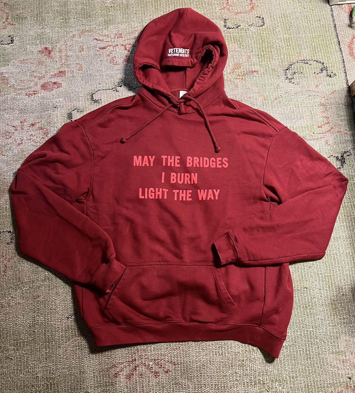 May the bridges i burn light the way hoodie sale