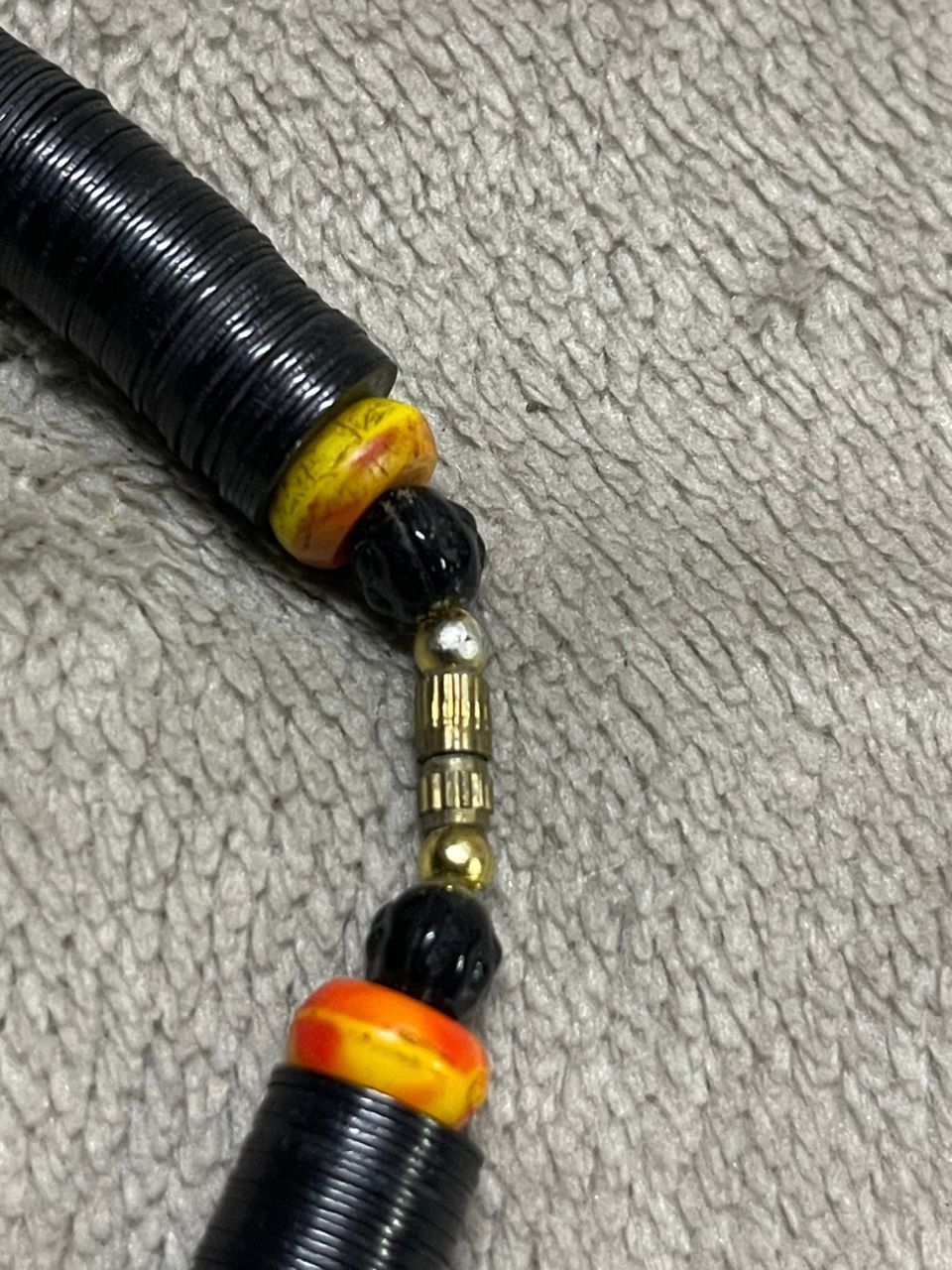 Other Multicolour African Ghadang Beaded&Orange Gems Size ONE SIZE - 4 Thumbnail