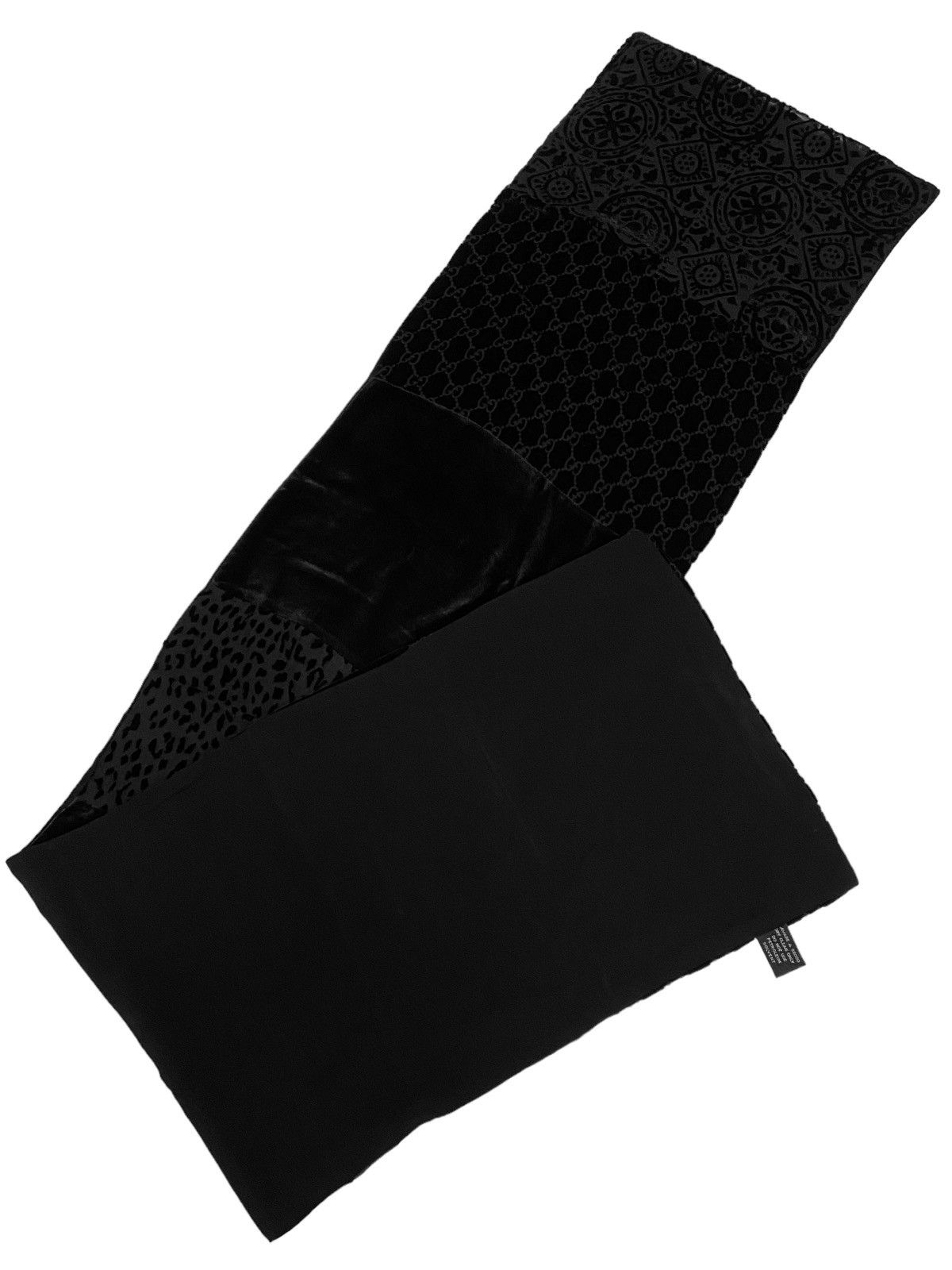 Gucci A/W 1997 Velvet Patchwork Scarf (AW97/FW97, Tom Ford, Silk) Size ONE SIZE - 3 Thumbnail