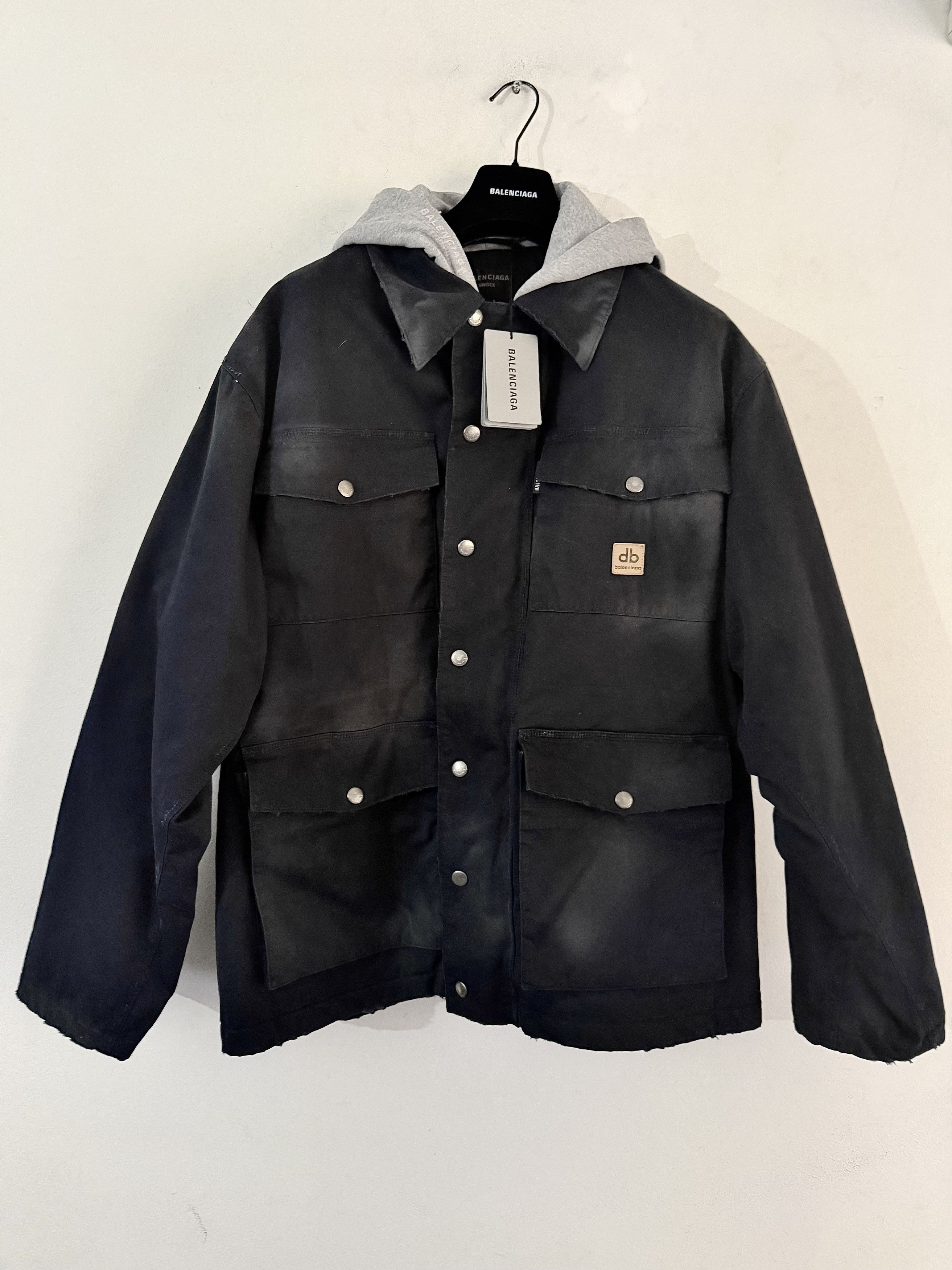 Balenciaga Oversized Cotton Gabardine Parka Size US M / EU 48-50 / 2 - 5 Thumbnail