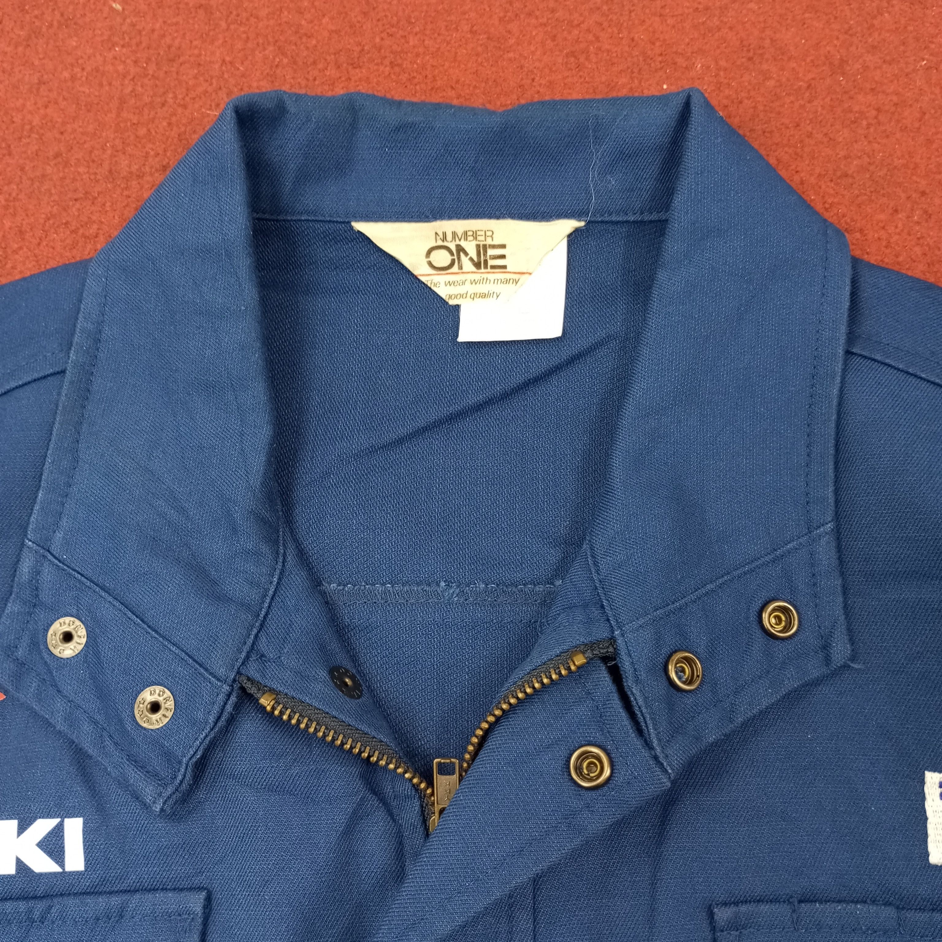 Japanese Brand × Vintage Suzuki Japanese Motorsports Custom Art Jacket c232n3 Size US L / EU 52-54 / 3 - 5 Thumbnail