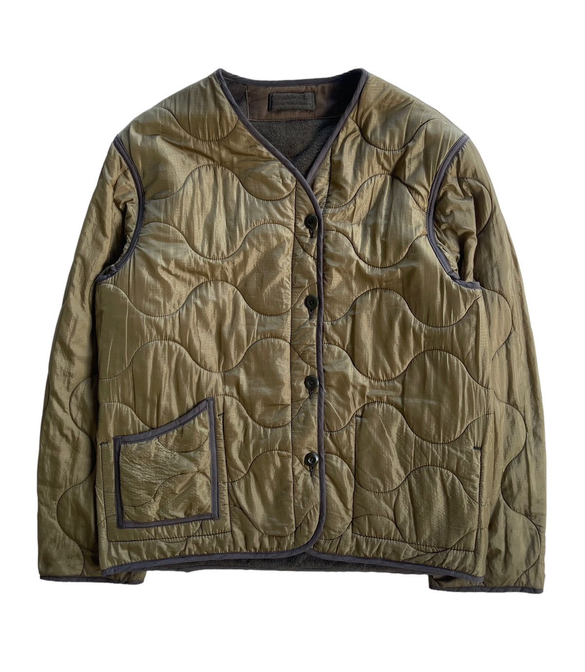 HOLLYWOOD RANCH MARKET HRM Blue Blue Japan Reversible Quilted Jacket Size US M / EU 48-50 / 2 - 1 Thumbnail