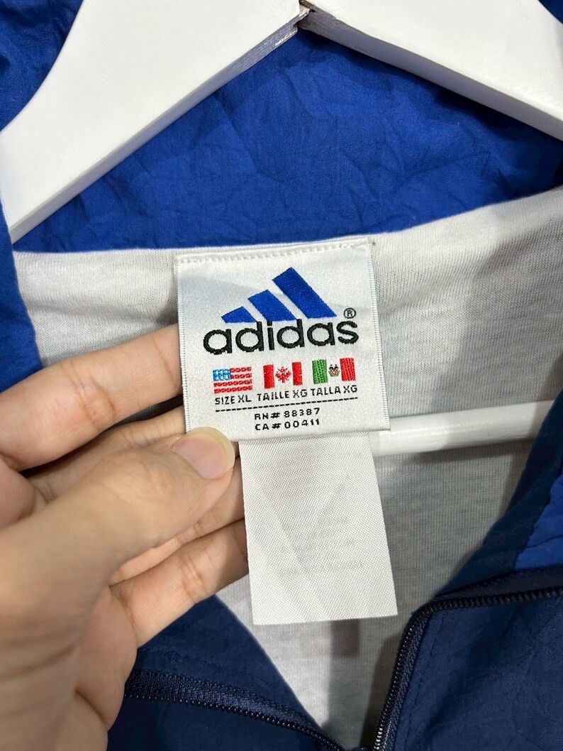 Adidas Vintage 90s Adidas Jacket size XL Size US XL / EU 56 / 4 - 4 Thumbnail