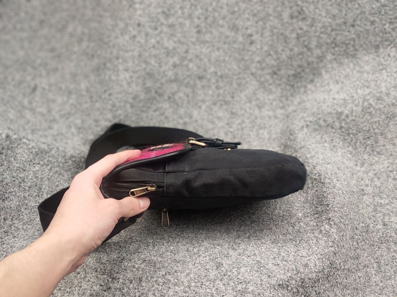 Harris Tweed Vintage Harris Tweed compact messenger bag over the shoulder Size ONE SIZE - 16 Thumbnail