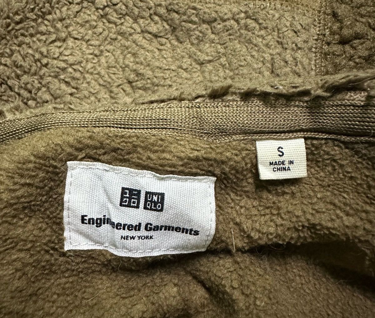 Engineered Garments × Uniqlo Uniqlo Engineered garments deep pile fleece jacket Size US S / EU 44-46 / 1 - 5 Thumbnail
